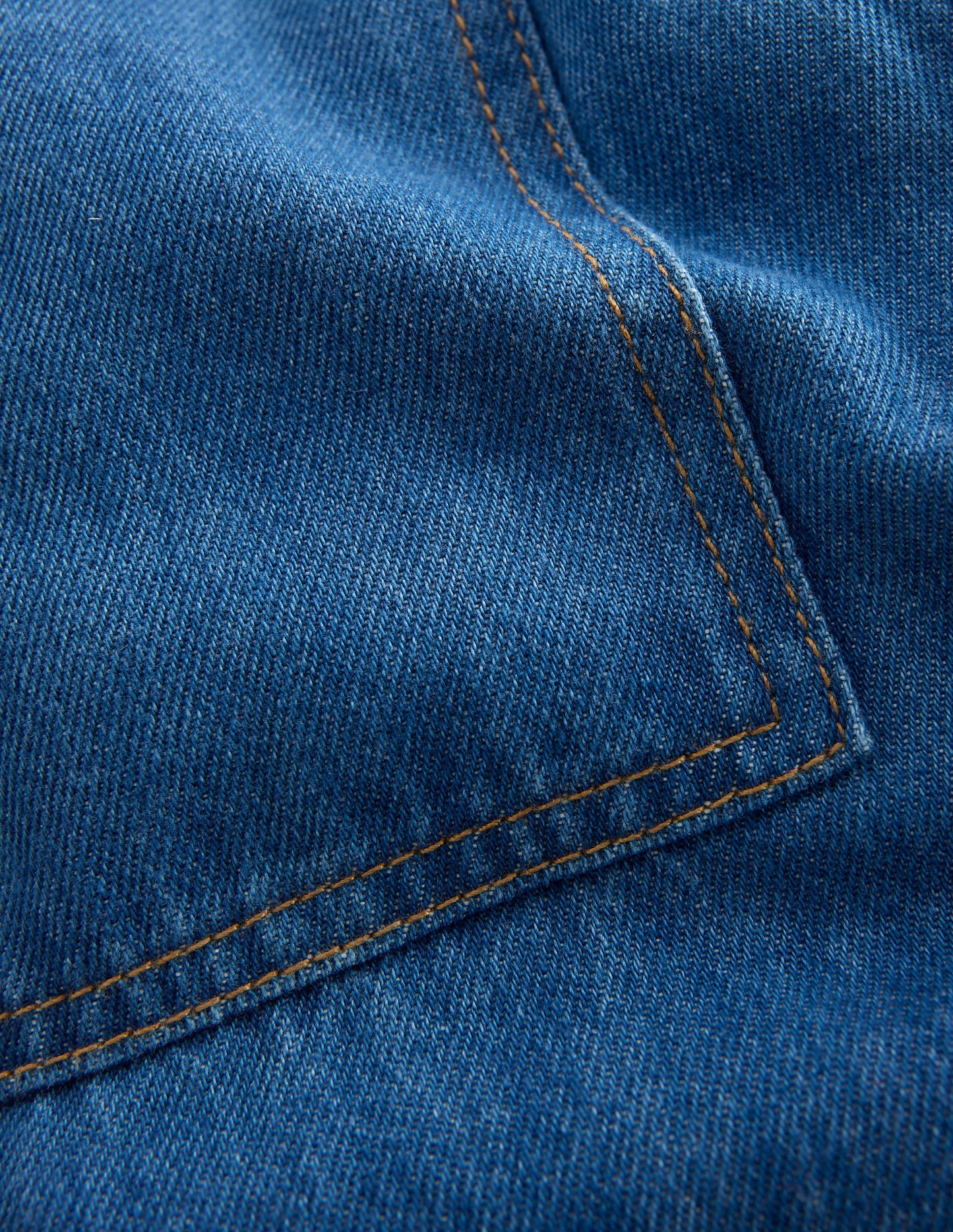 Jeans zum Hineinschlüpfen mit elastischen Bündchen-Medium Vintage