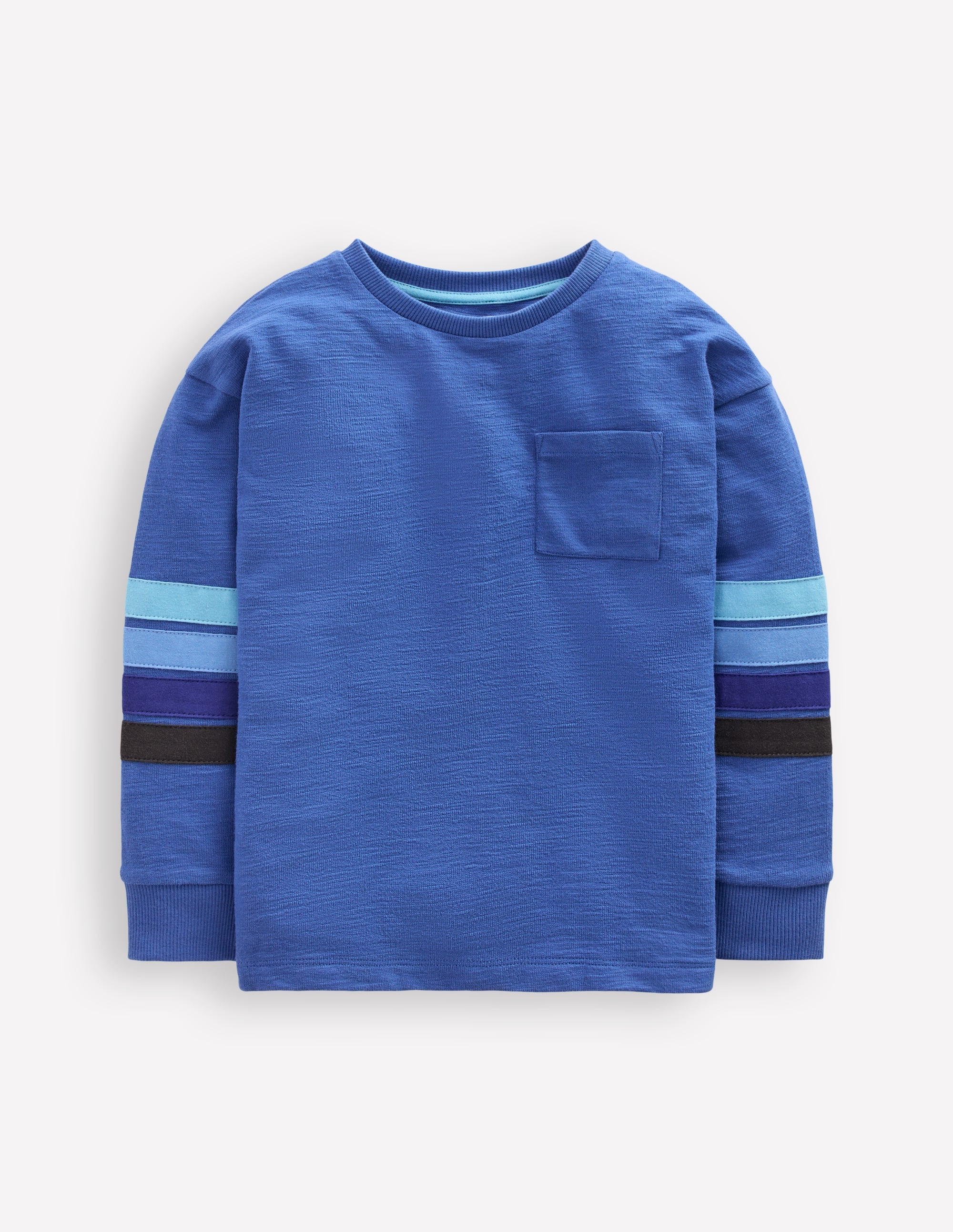 Lässiges, mittelschweres Langarmshirt-Blauhäher - Image 4