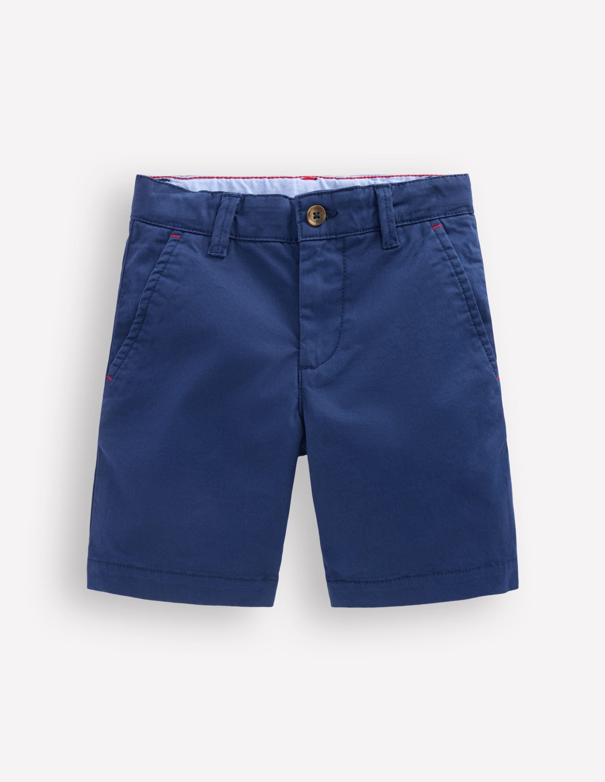 Short chino classique-Bleu marine universitaire-1