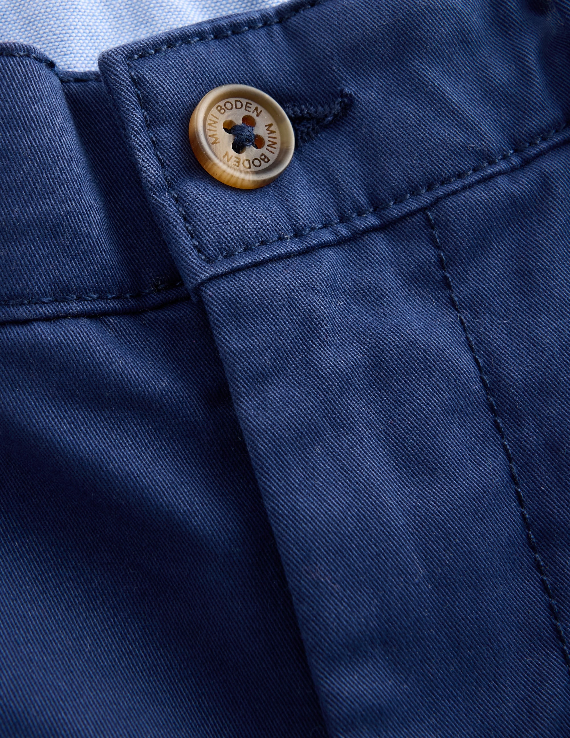 Klassische Chino-Shorts-Schuluniform-Marineblau - Image 3