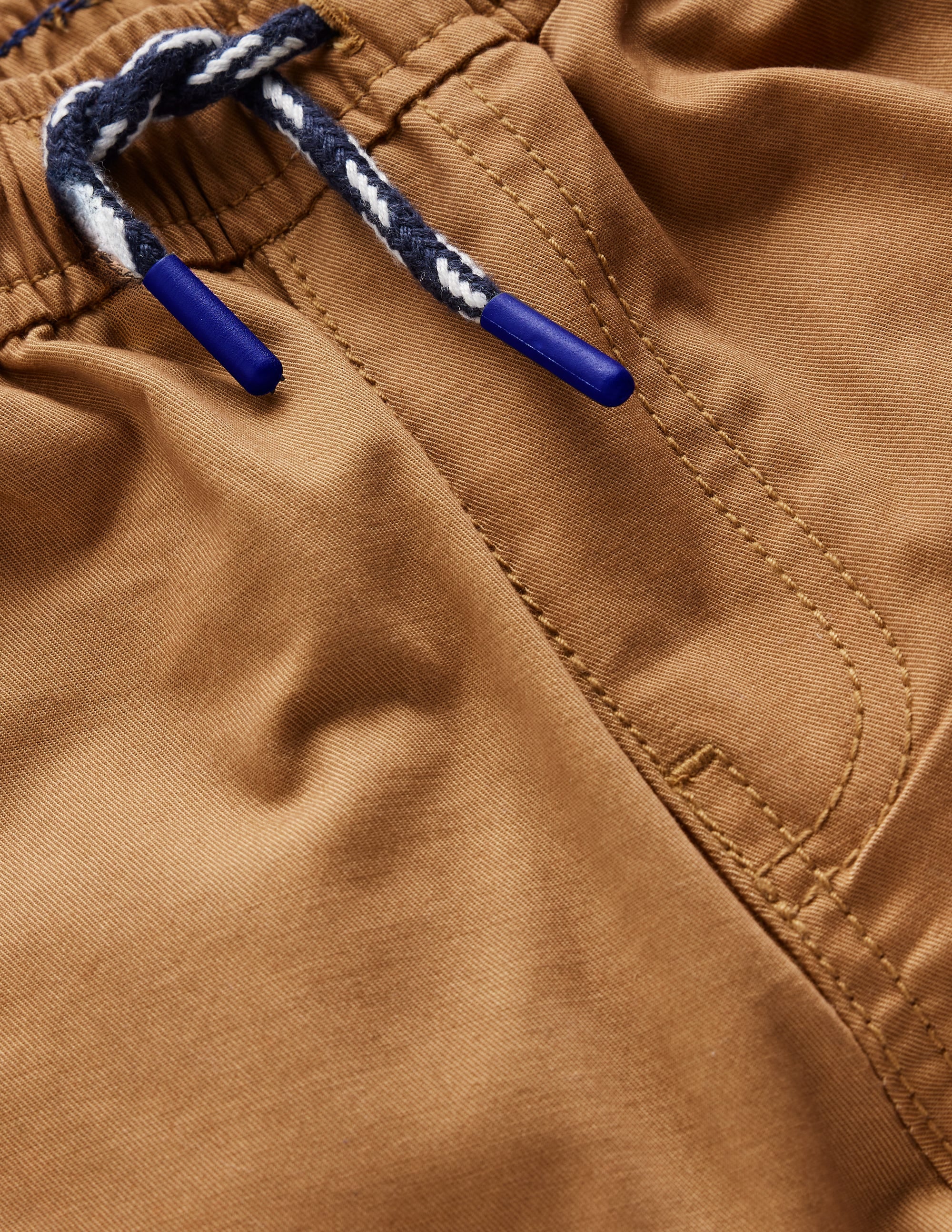 Pantalon slim à enfiler-Brun caramel - Image 7