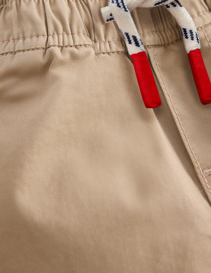 Schmal geschnittene Hose zum Hineinschlüpfen-Greige-7