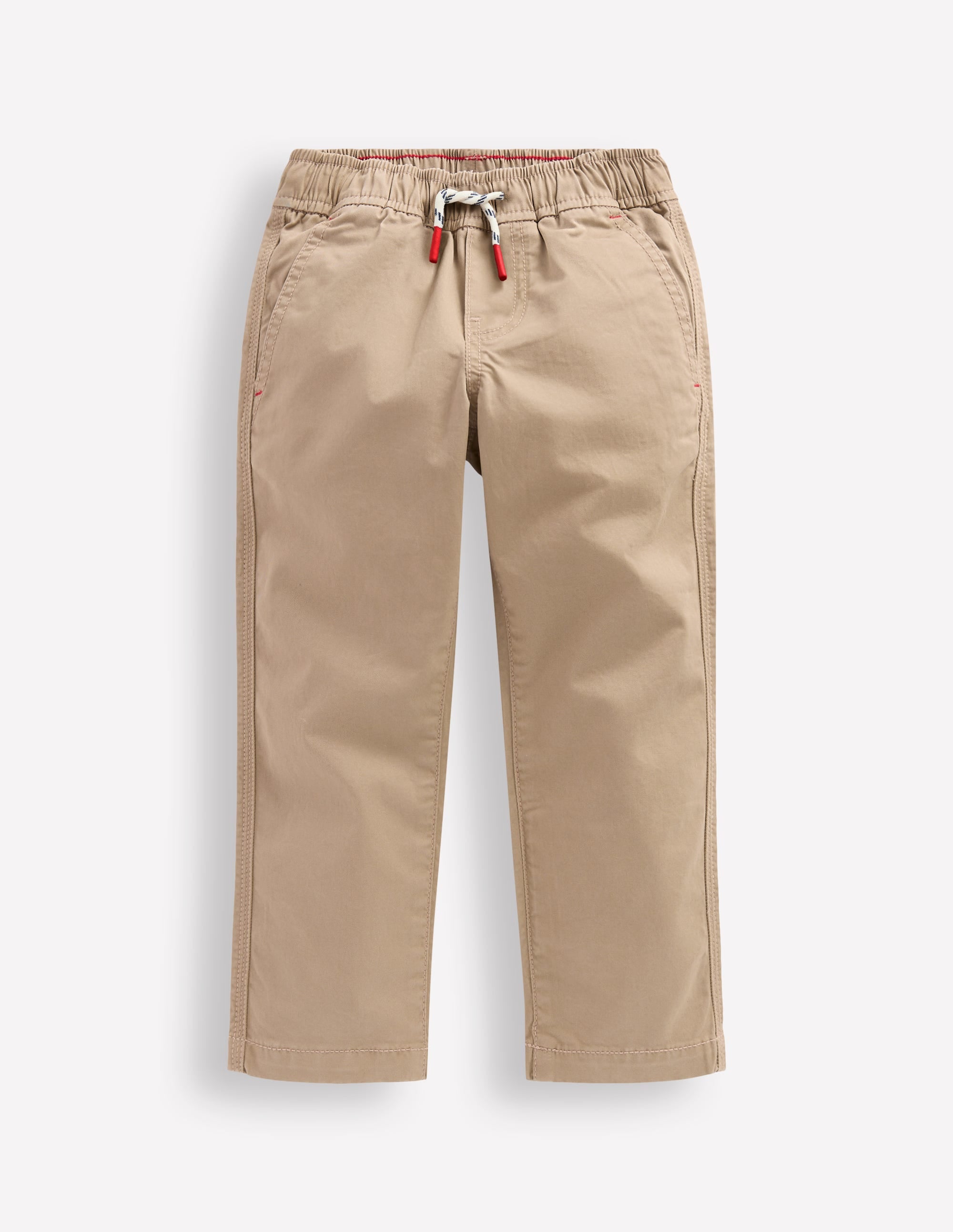 Schmal geschnittene Hose zum Hineinschlüpfen-Greige - Image 5