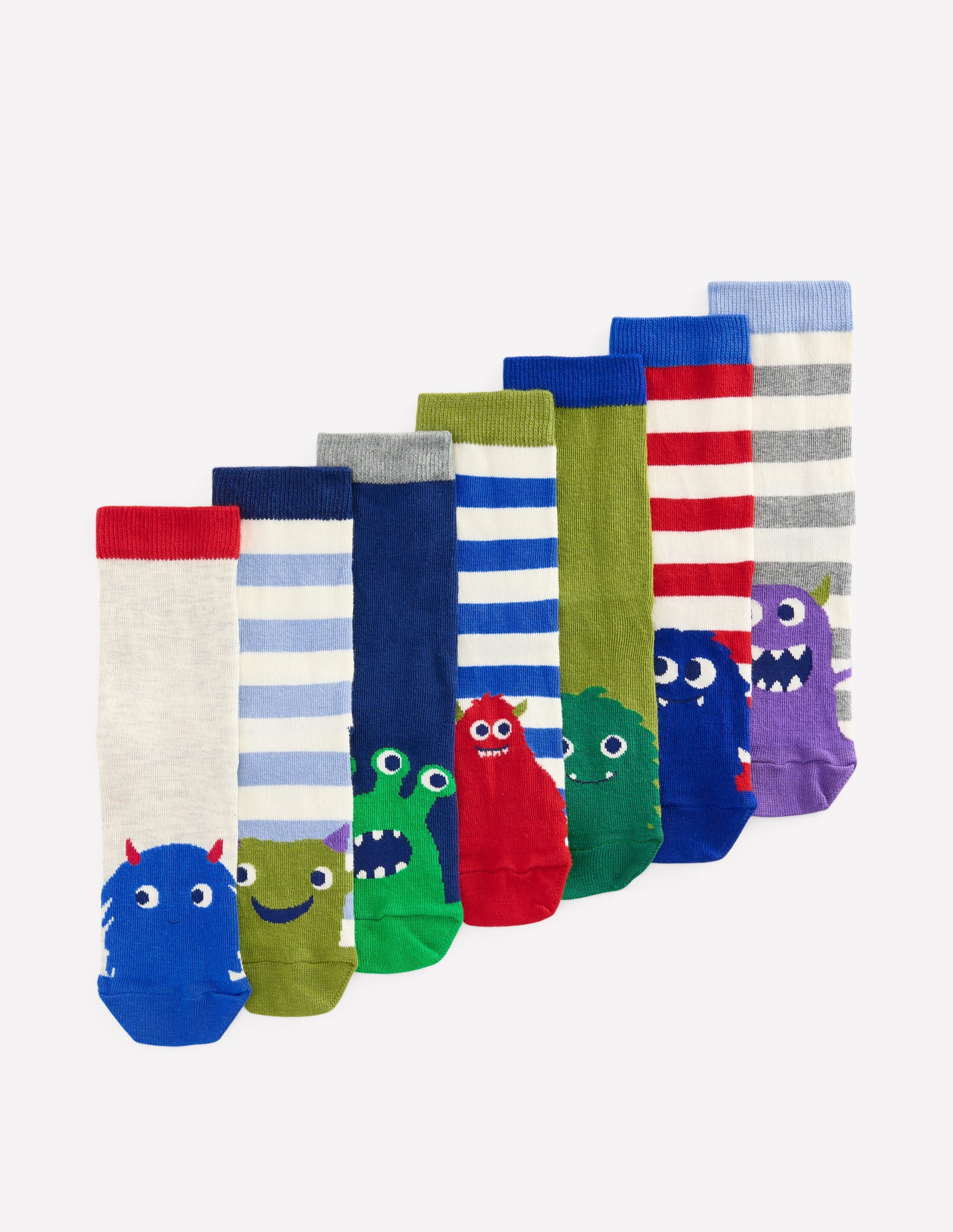 Socken im 7er-Pack-Monster - Image 1