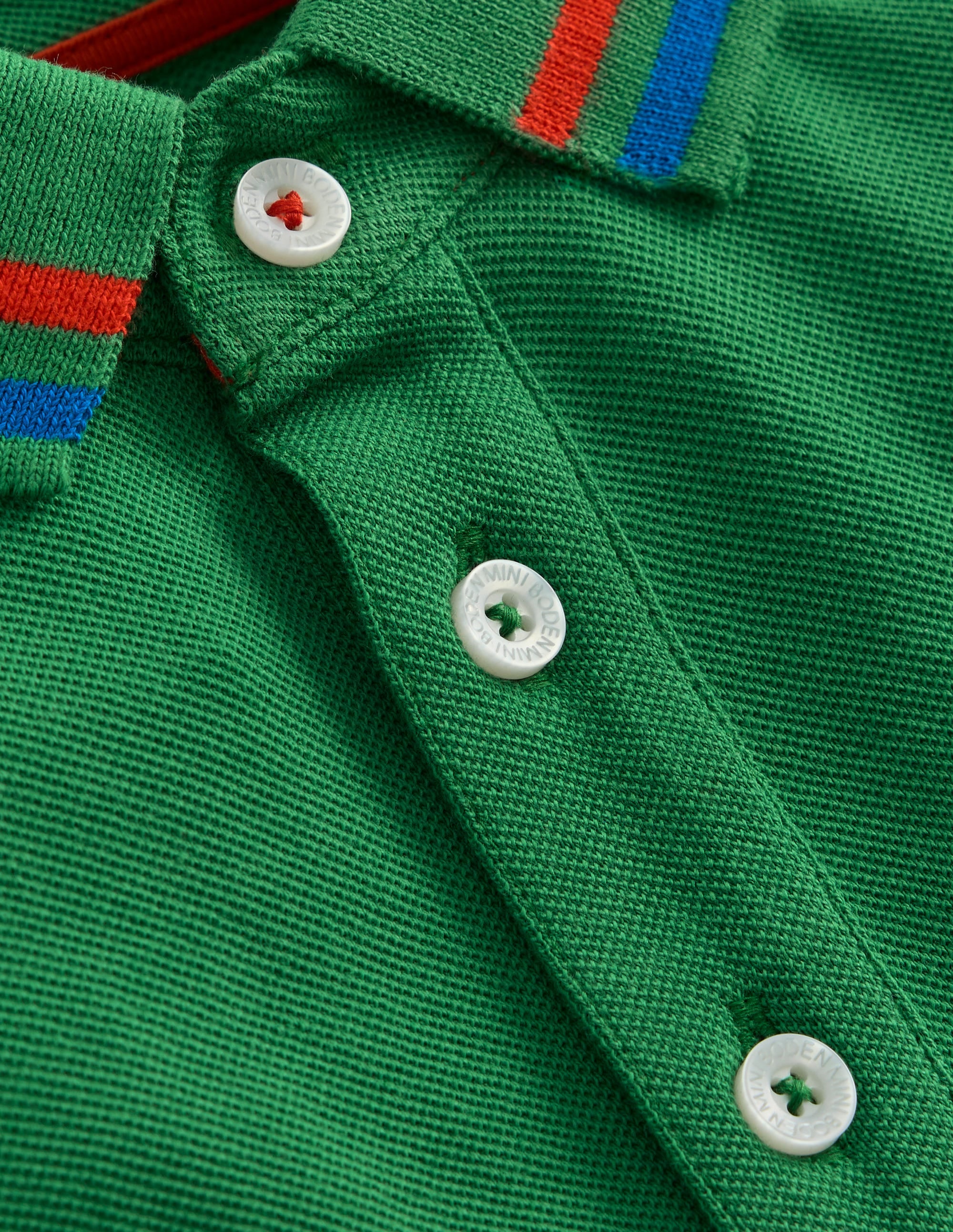 Polo en piqué-Vert des Highlands - Image 5