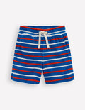 Frottee-Shorts-Blau Streifen