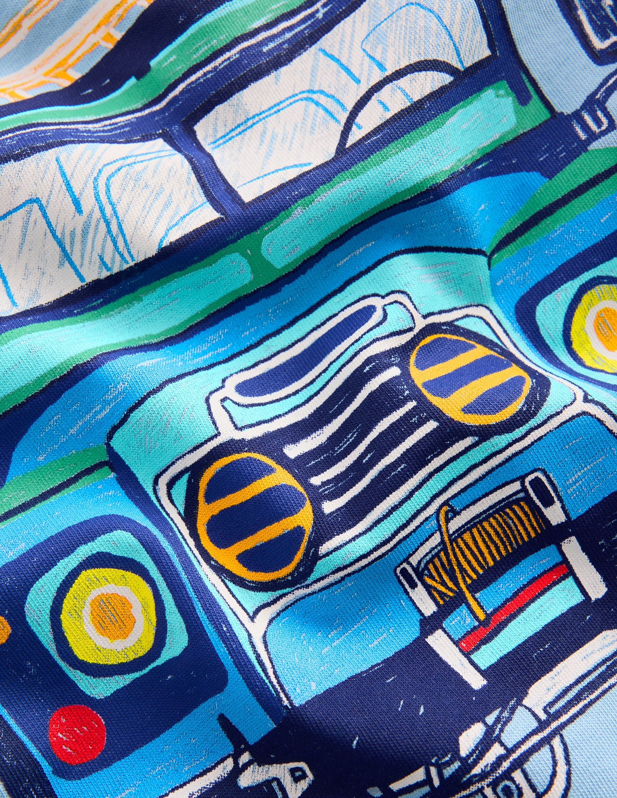 T-Shirt mit Grafik-Gletscherblau Jeep - Image 3