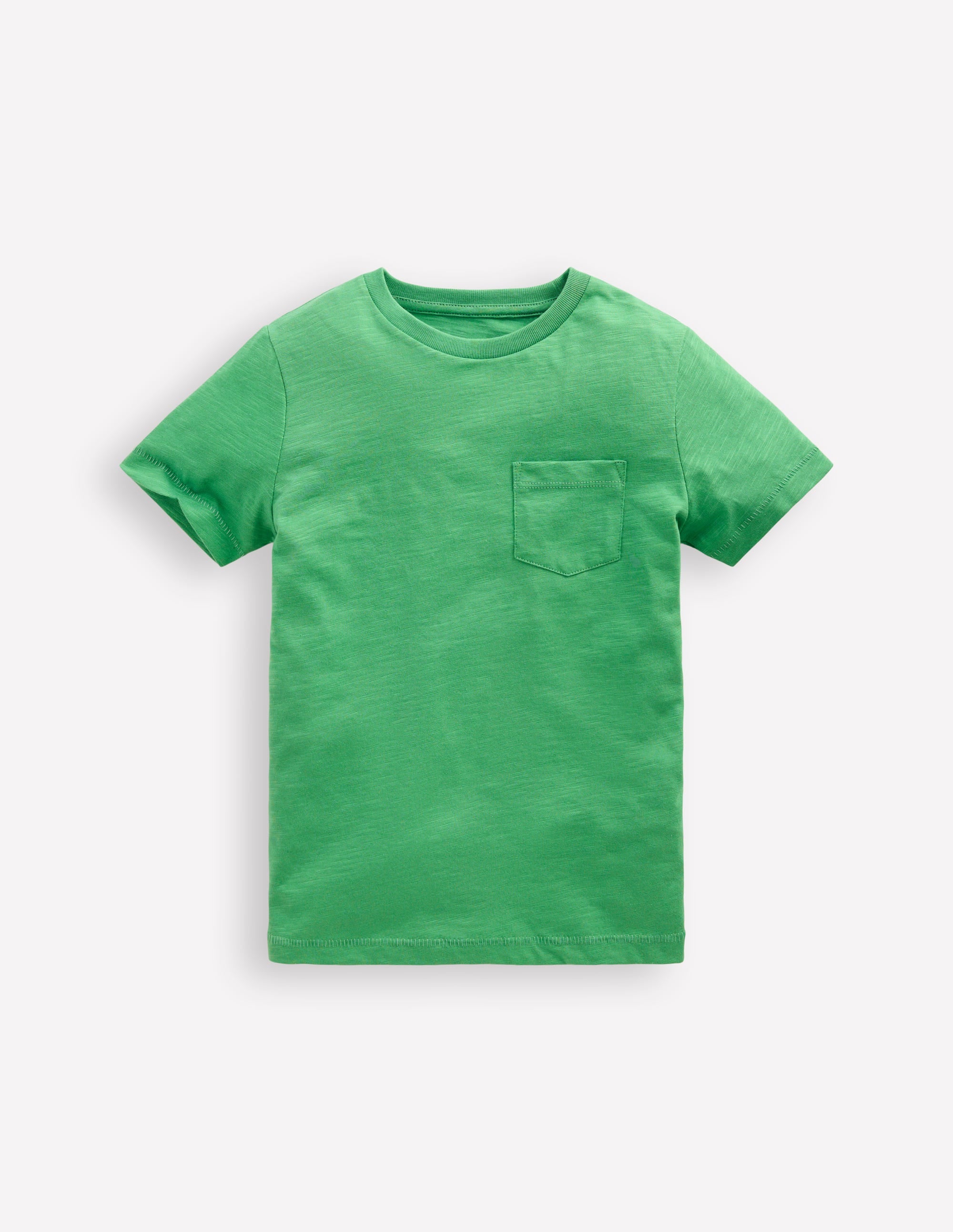T-shirt manches courtes pour tous les jours-Vert paradis - Image 1