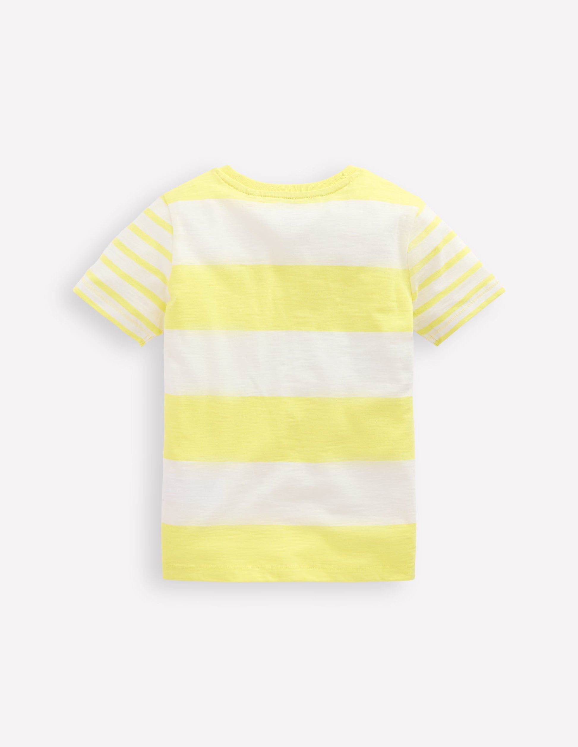 T-Shirt für den Alltag-Gelb Kuddelmuddel-Ärmel-2