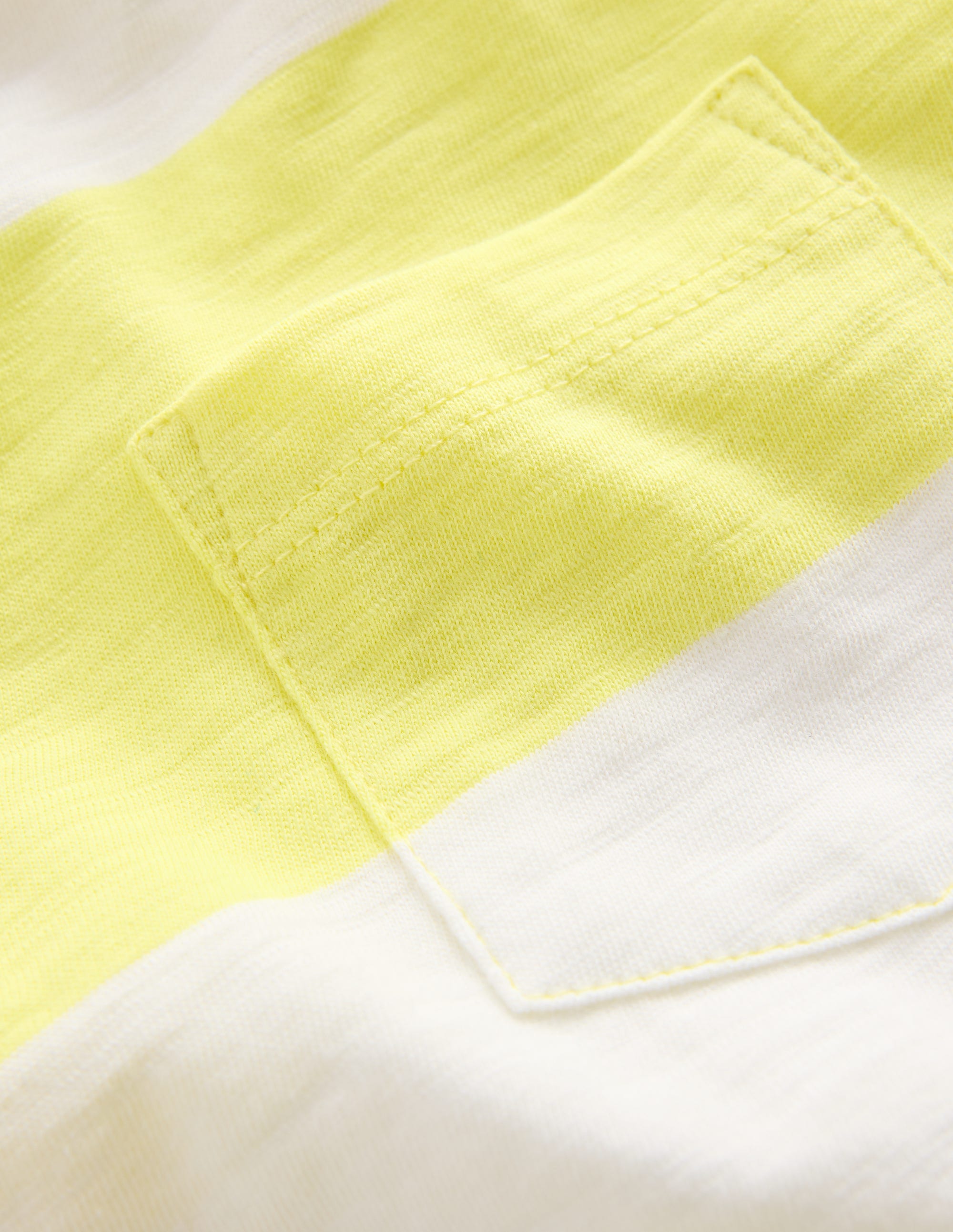 T-shirt manches courtes pour tous les jours-Manches pêle-mêle jaune - Image 3