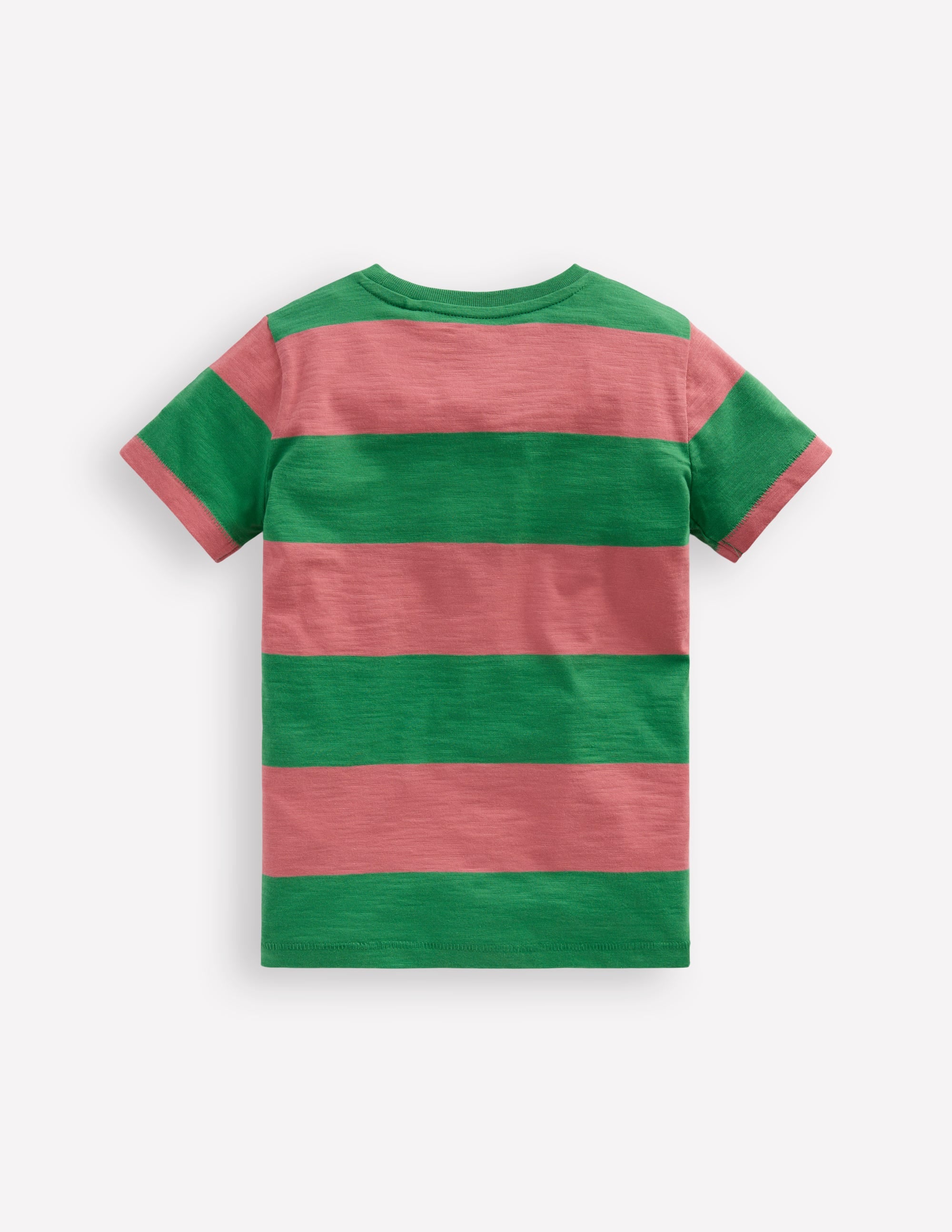 T-shirt manches courtes pour tous les jours-Vert trèfle/rose chintz - Image 5