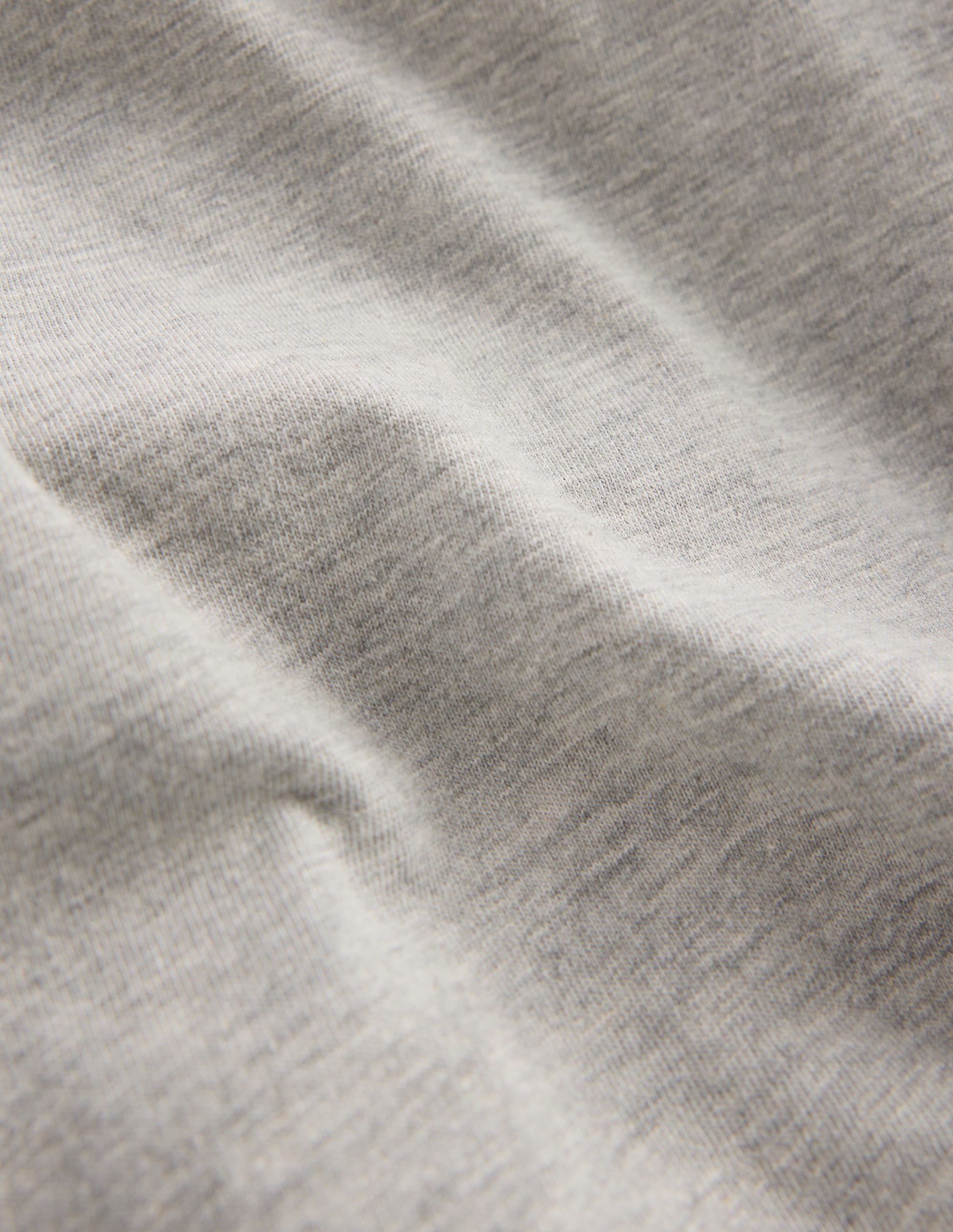 T-shirt à bordures contrastantes-Gris chiné - Image 3