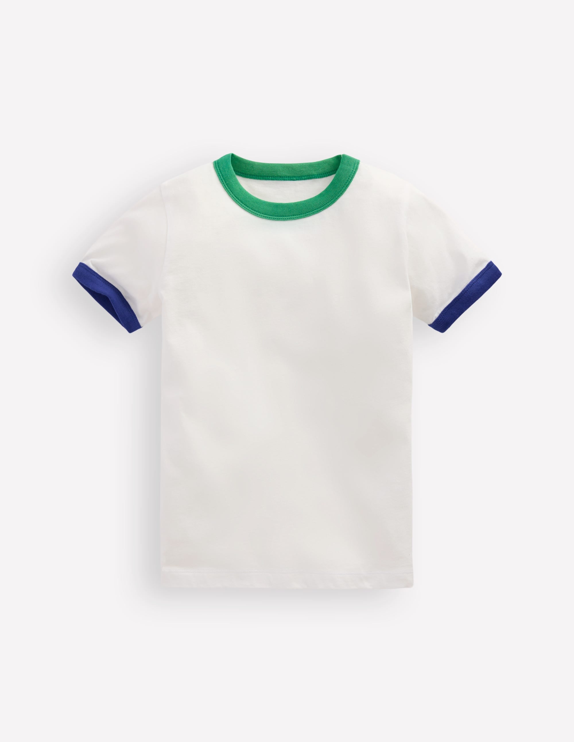 Ringer-T-Shirt-Naturweiß - Image 1
