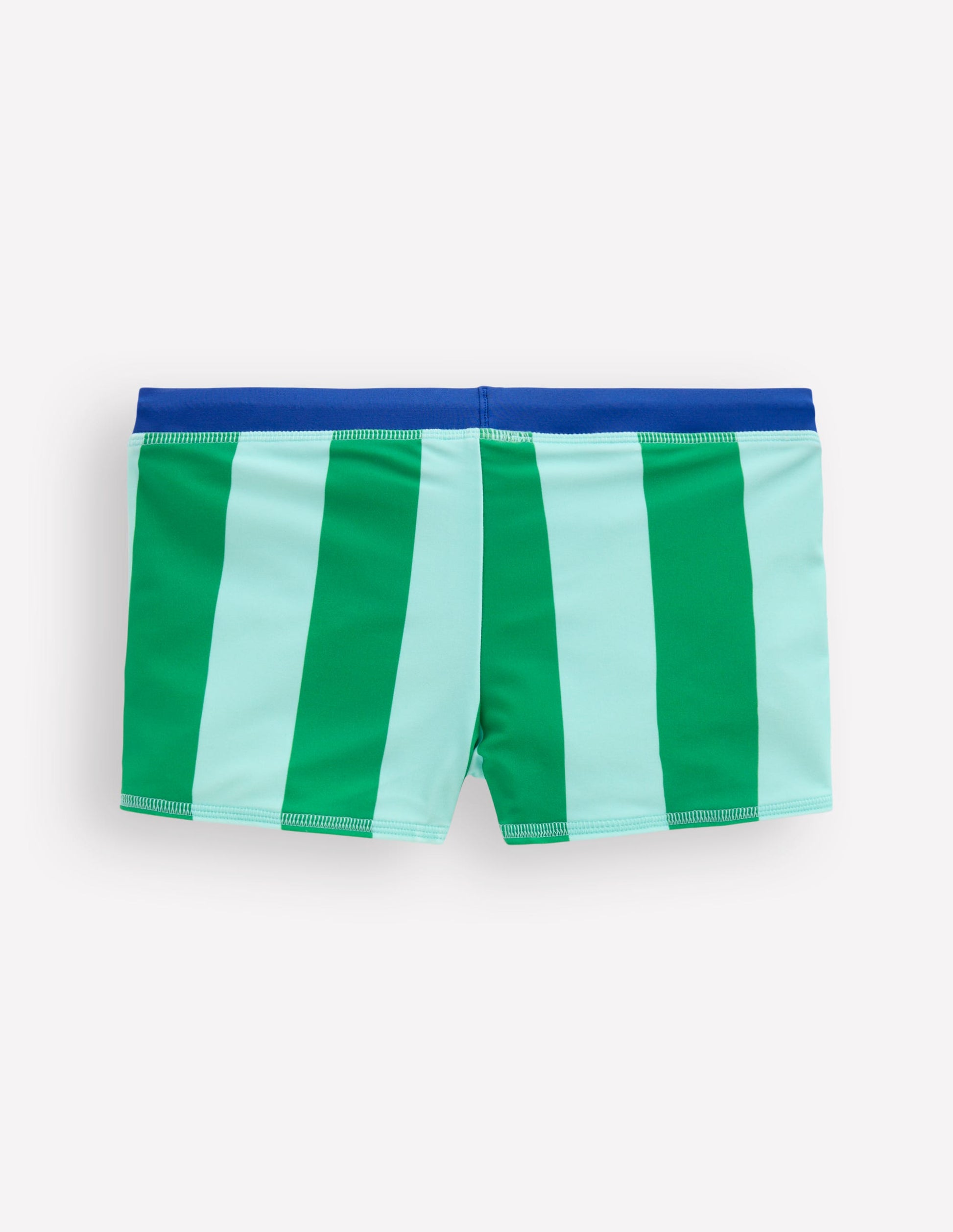 Short de bain-Rayé bleu/vert-3