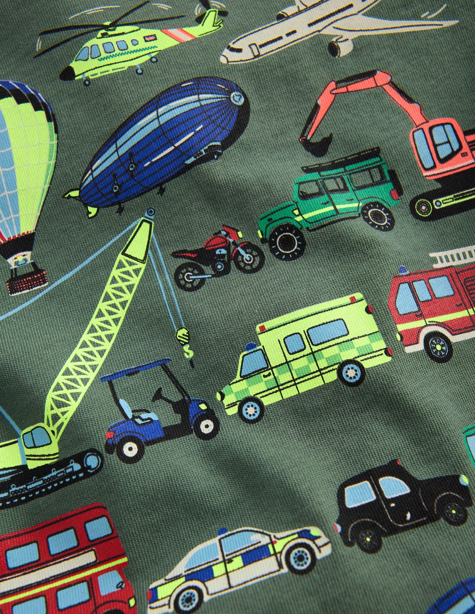 T-shirt phosphorescent-Transport vert bouteille - Image 3