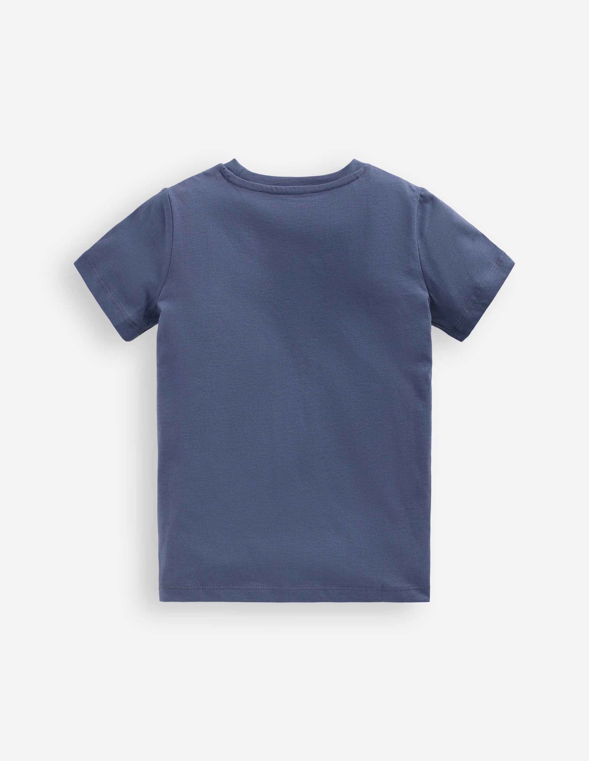 T-shirt phosphorescent-Lézards indigo vintage-2