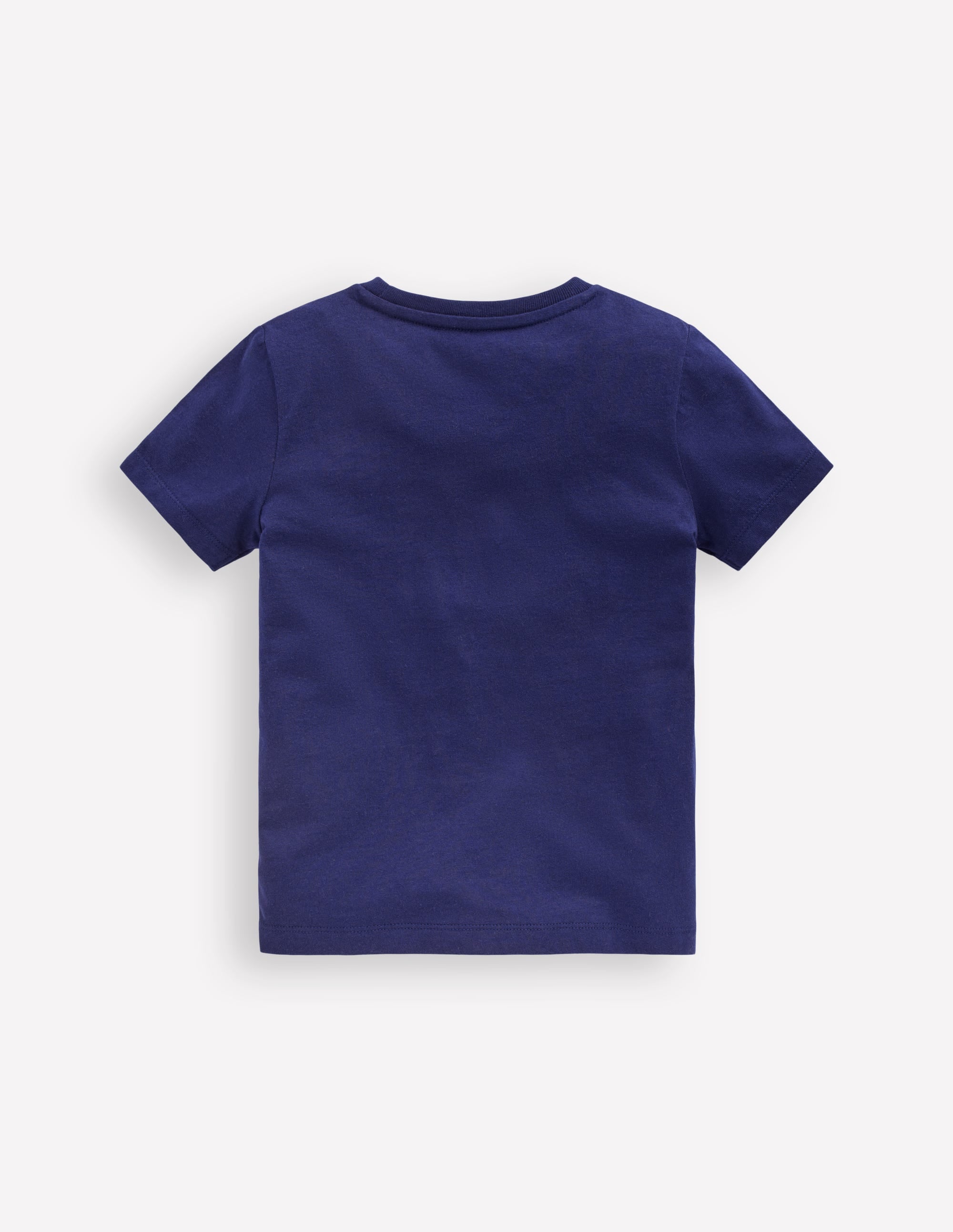 T-shirt phosphorescent à super surpiqûres-Spationaute bleu marine universitaire - Image 2
