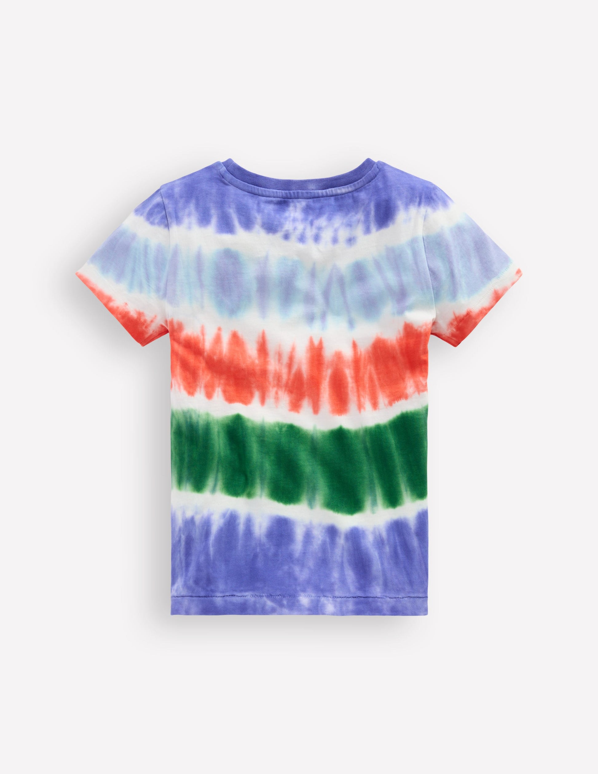 T-Shirt mit Batikmuster-Bunt-3