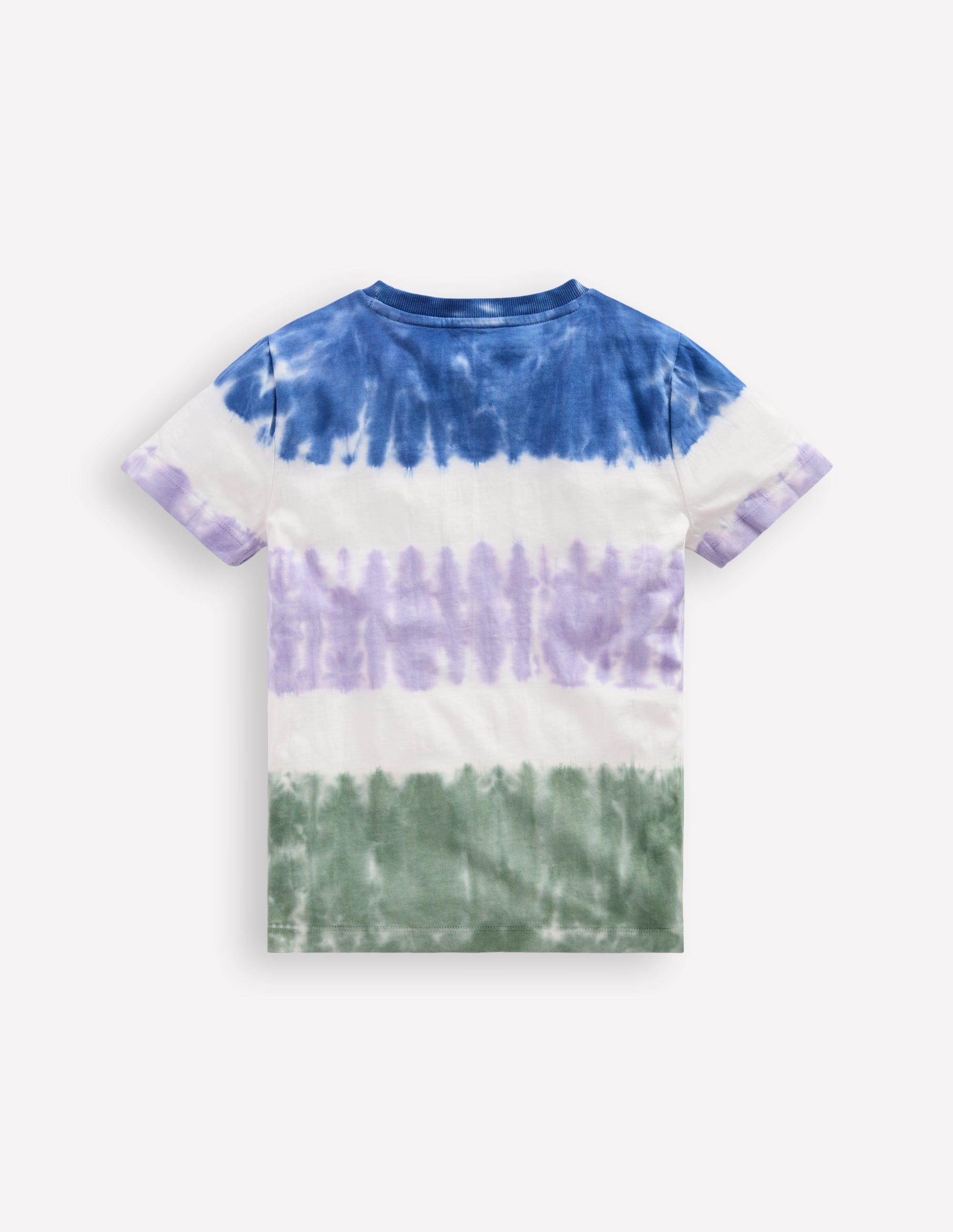 T-shirt tie and dye-Violet multi - Image 2