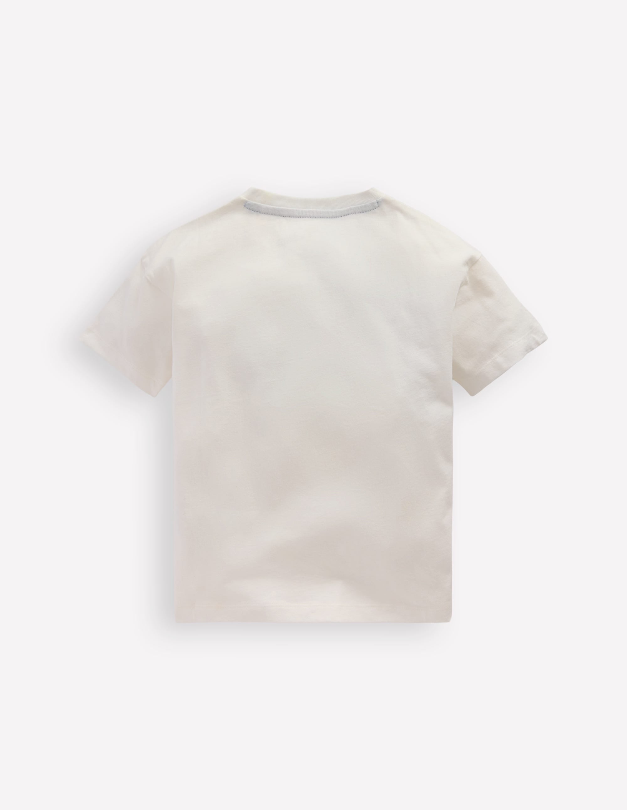 T-shirt à manches courtes et écussons-Sports ivoire doux - Image 2