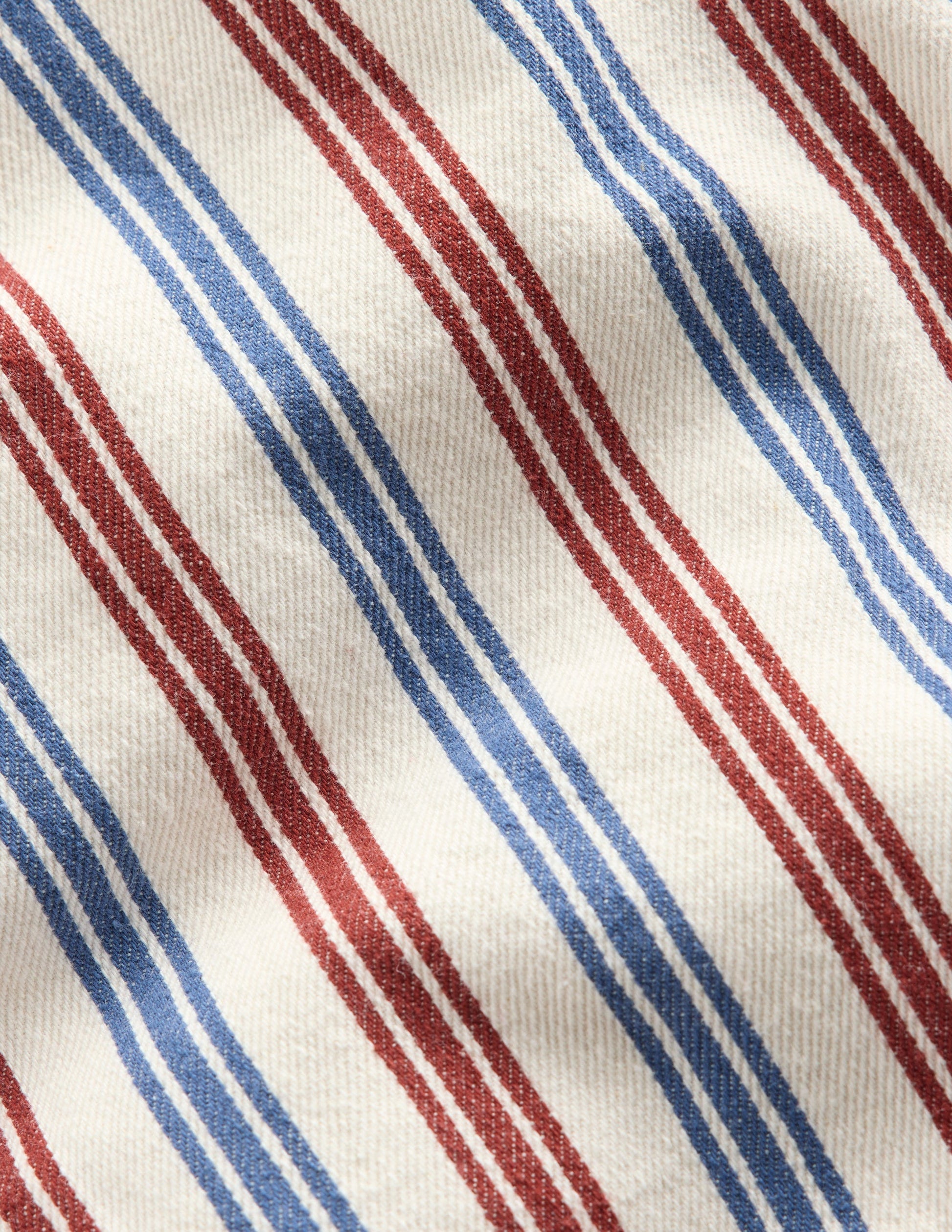 Relaxed Straight Jeans-Blue and Red Stripe-5