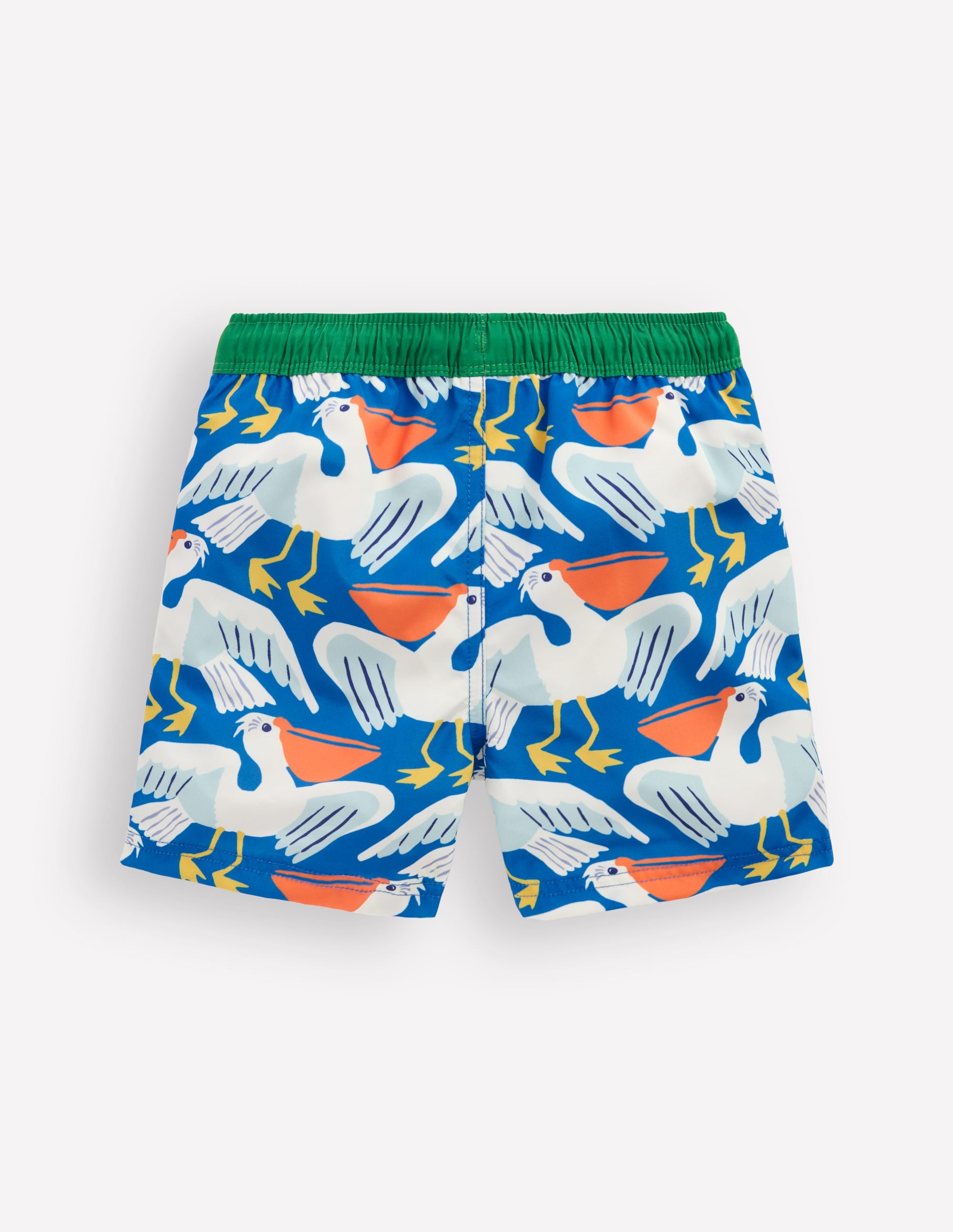 Short de bain-Pélicans bleu martin-pêcheur - Image 2