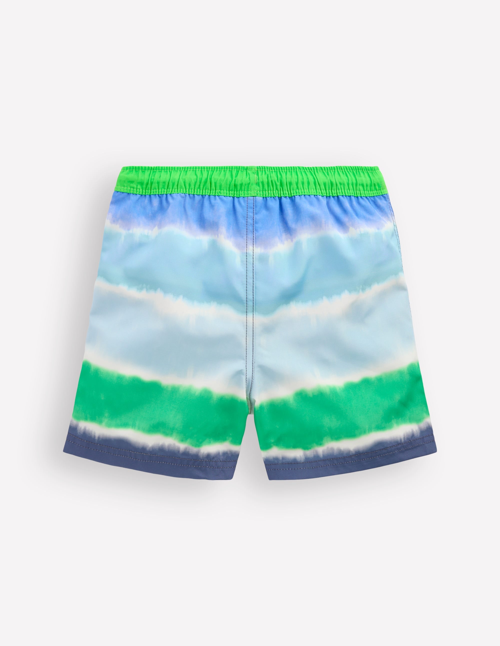 Short de bain-Tie-dye bleu - Image 2