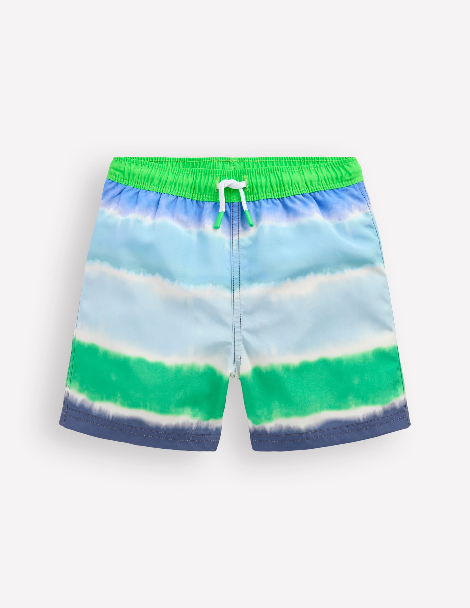 Short de bain-Tie-dye bleu - Image 1