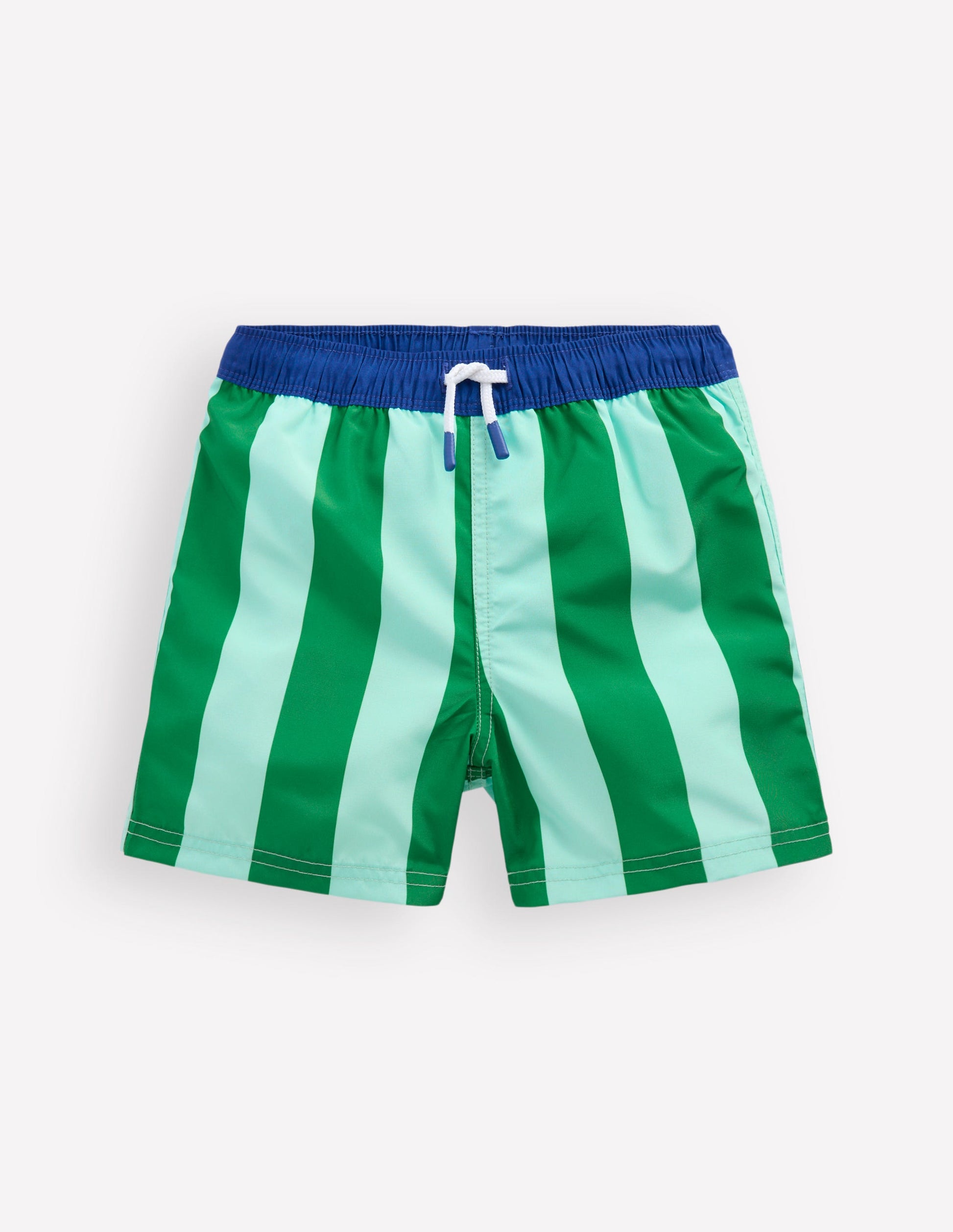 Short de bain-Rayé contrastant-2