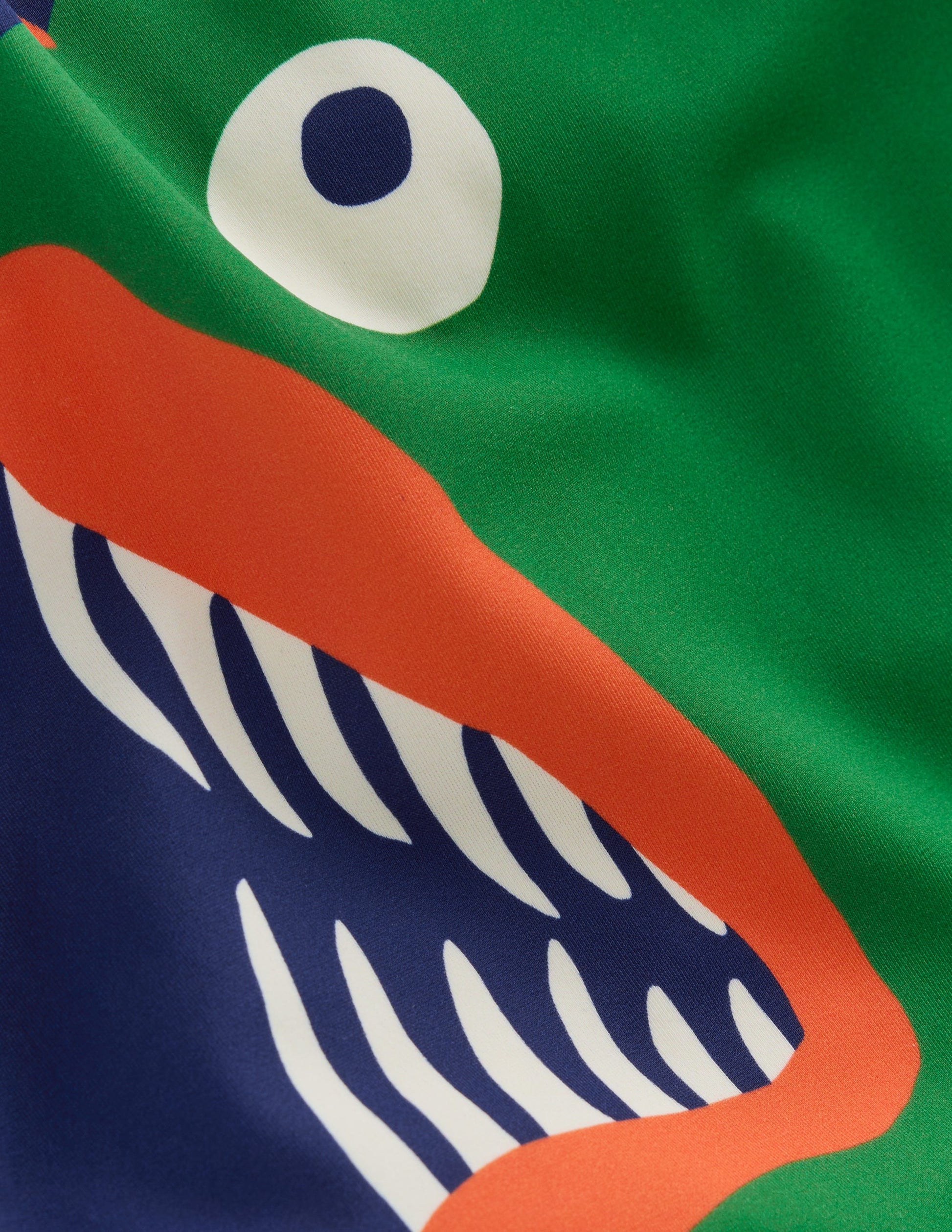 Haut de plage fun avec protection solaire-Poisson bleu marine universitaire-3