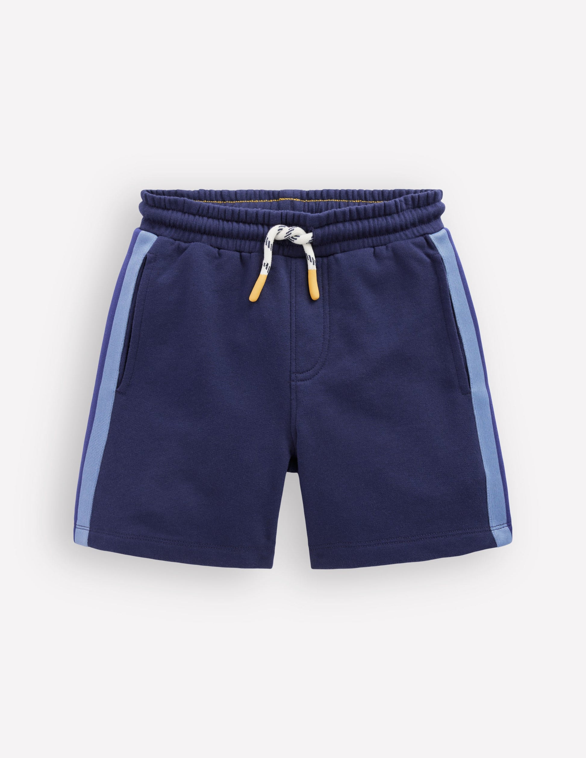Colourblock Shorts-Navy-1