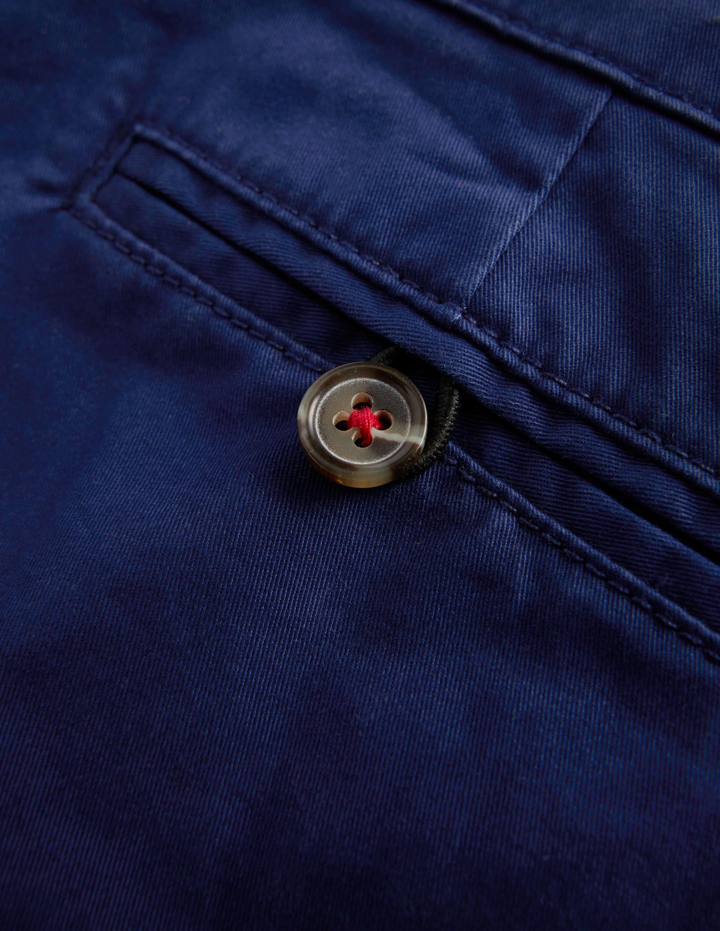 Klassische Chinohose-Schuluniform-Marineblau