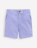 Klassische Chino-Shorts-Oxford-Blau
