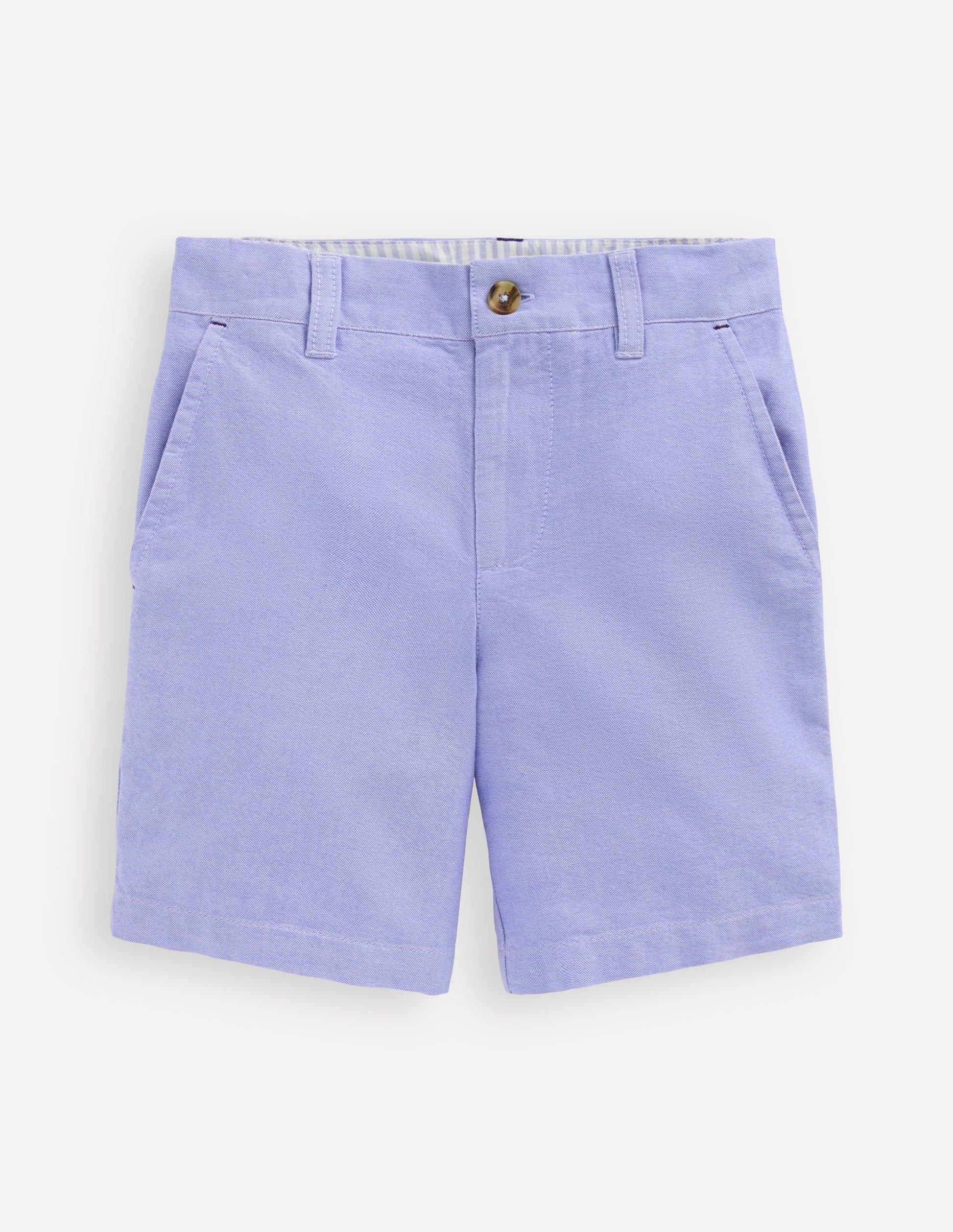 Klassische Chino-Shorts-Oxford-Blau-1