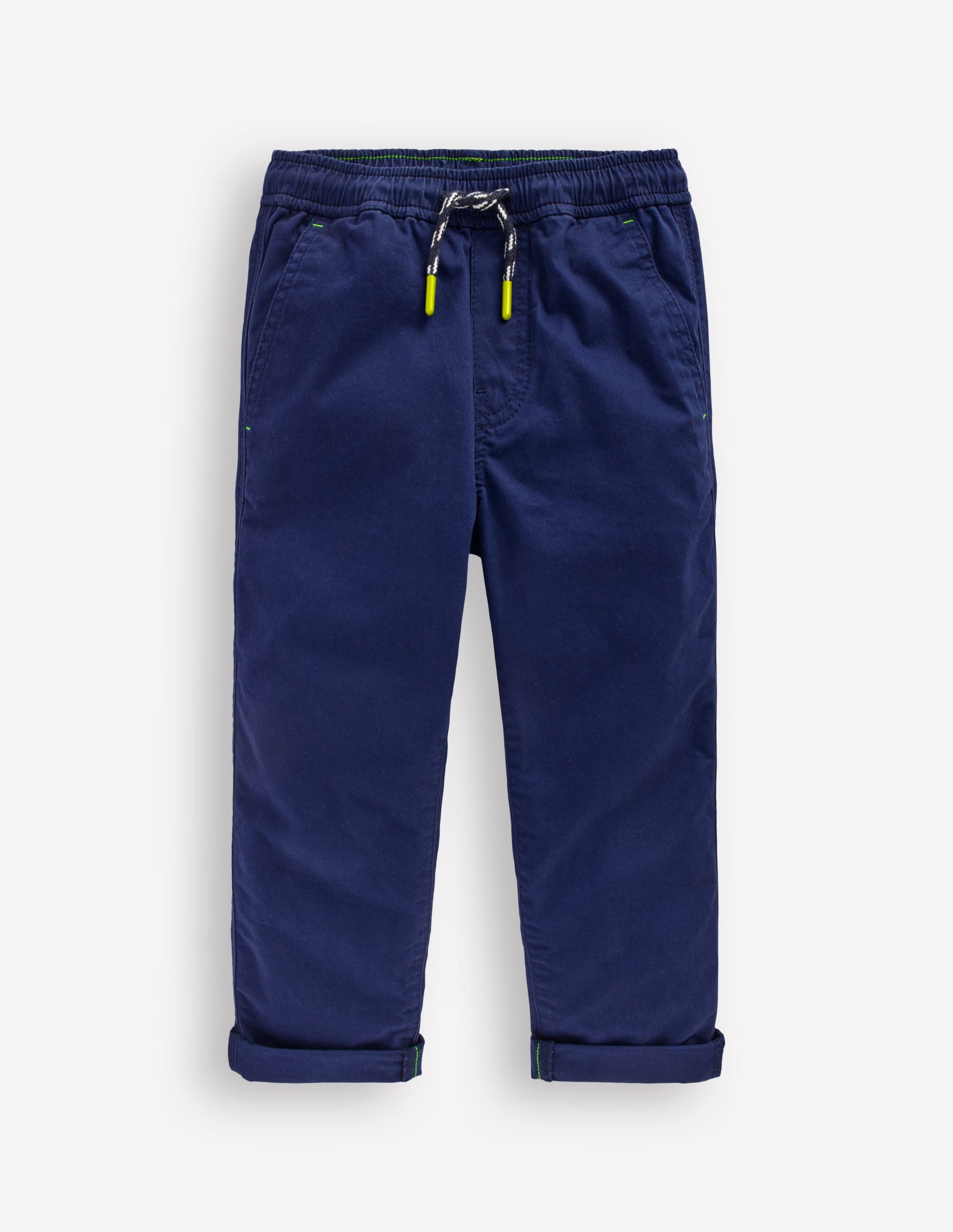 Schmal geschnittene Hose zum Hineinschlüpfen-Schuluniform-Marineblau-6