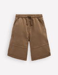 Stückgefärbte Bermudashorts-Beige