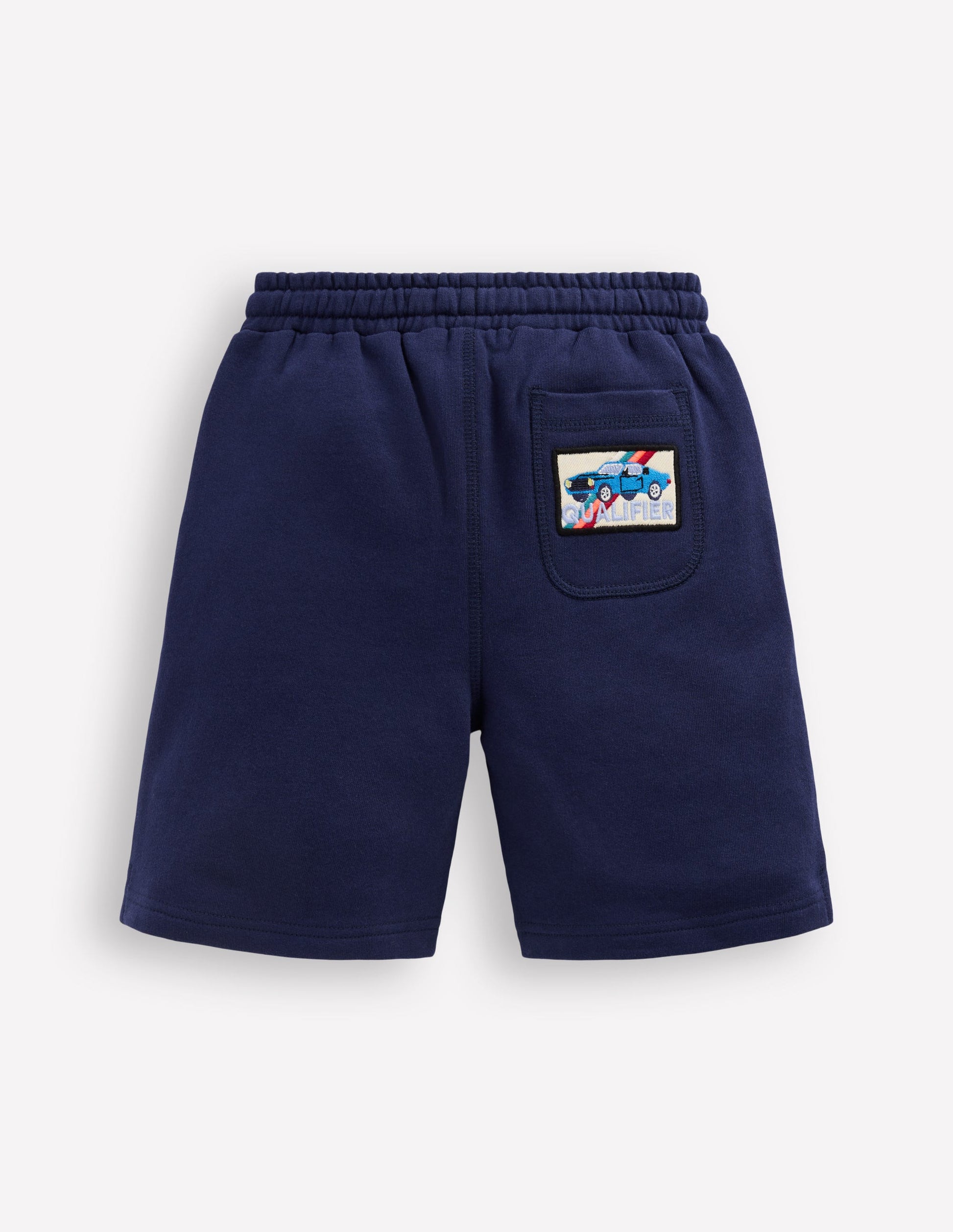 Shorts mit Superstitch-Aufnäher-Blau Sport-2