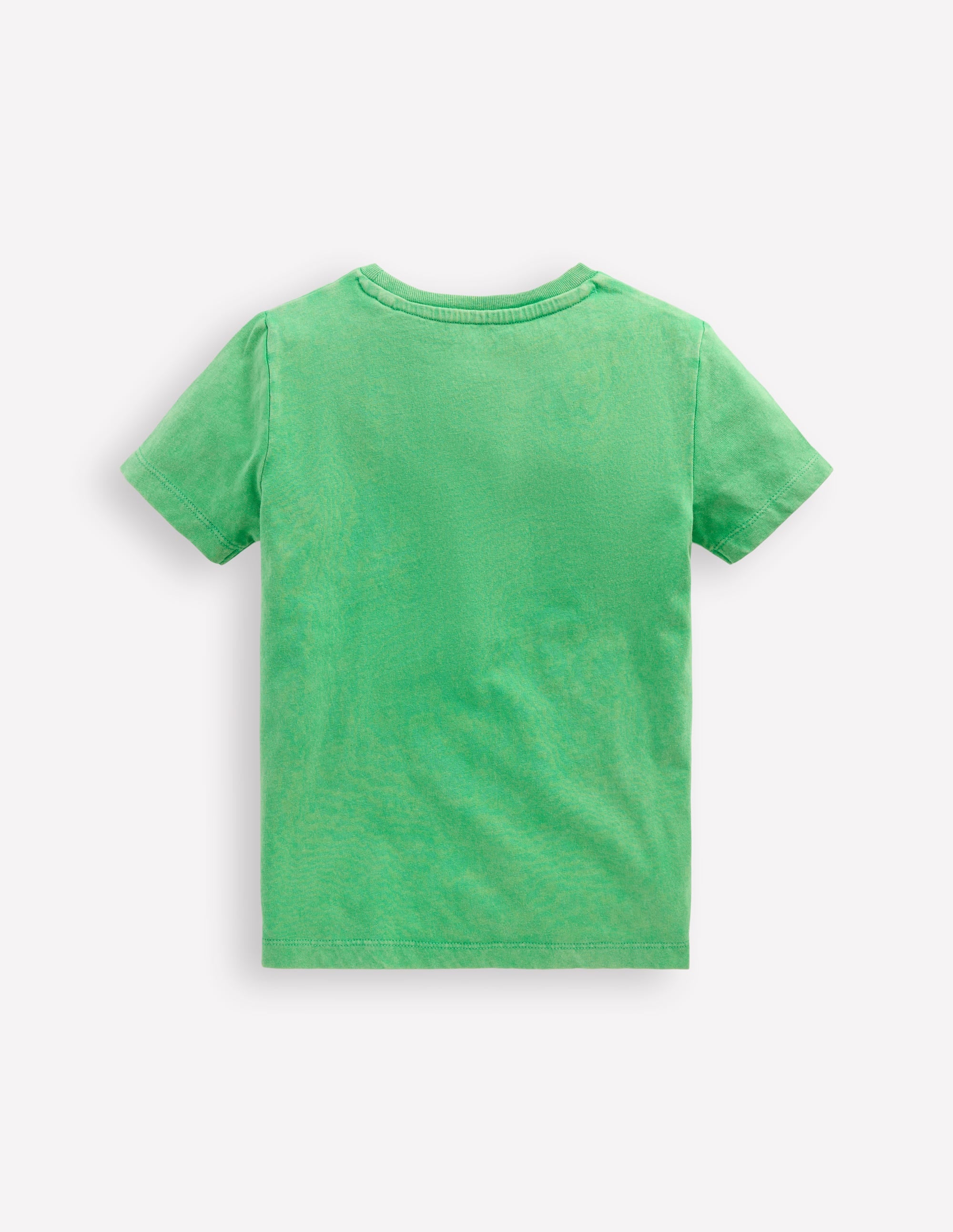 T-Shirt mit Vintage-Waschung und Grafik-Aloe-Grün Krokodile - Image 2