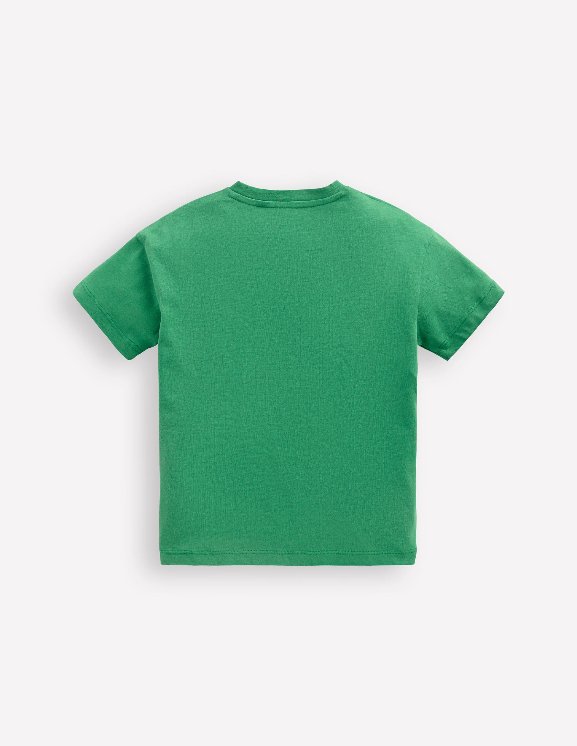 Lockeres T-Shirt mit Sportgrafik-Sattes Smaragdgrün Cricket-2