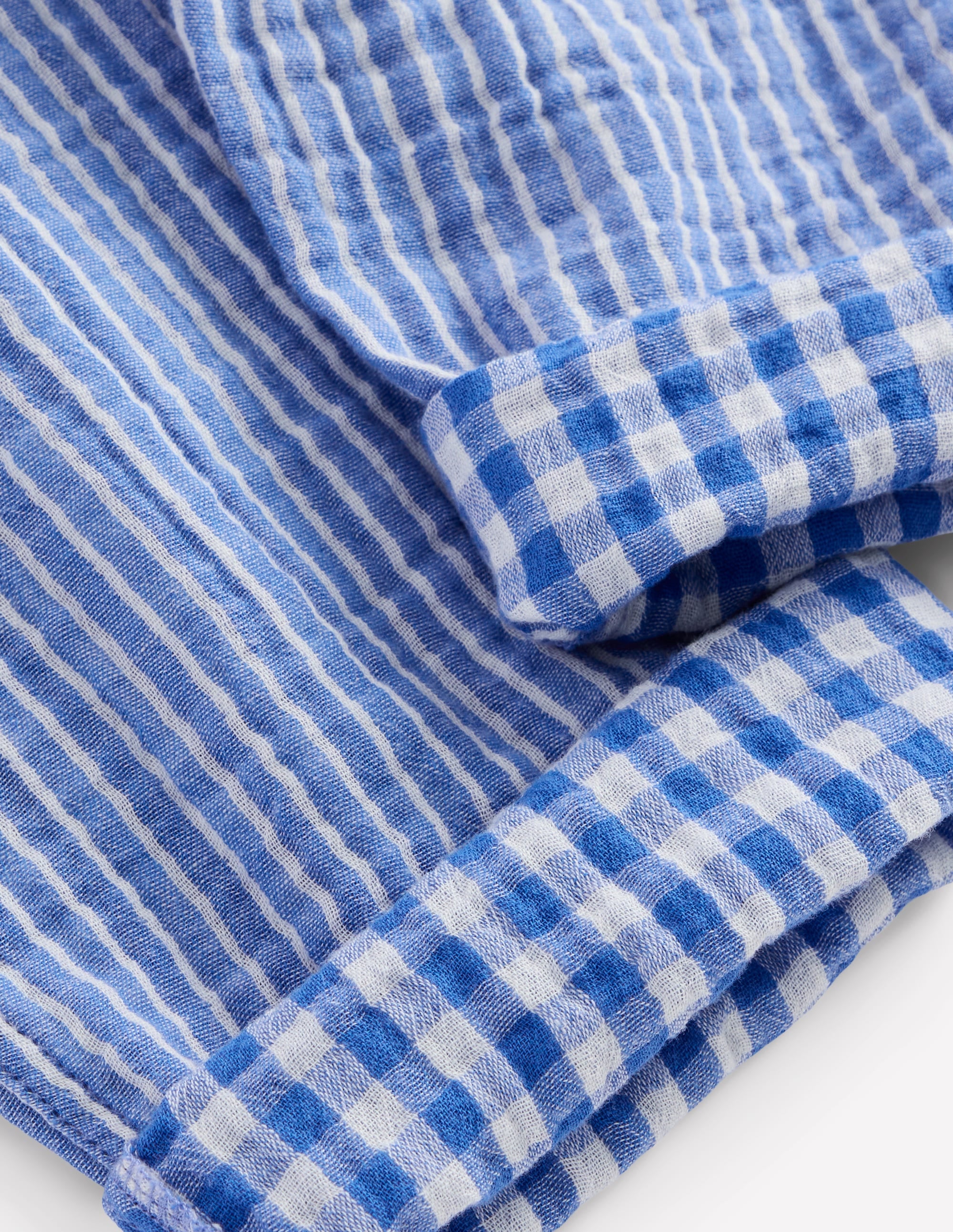 Pantalon d’été double-étoffe-Rayé - Image 4