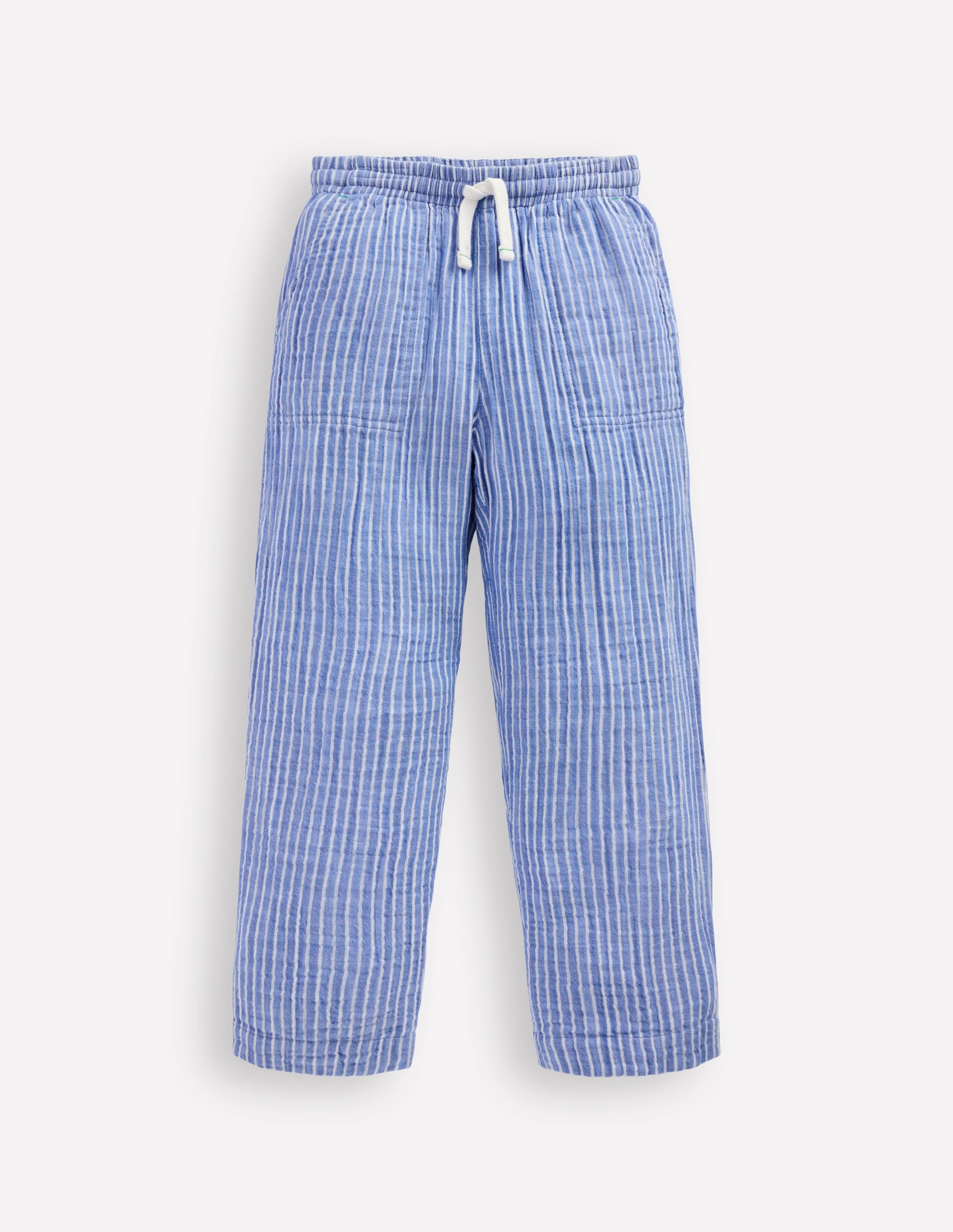 Pantalon d’été double-étoffe-Rayé - Image 1