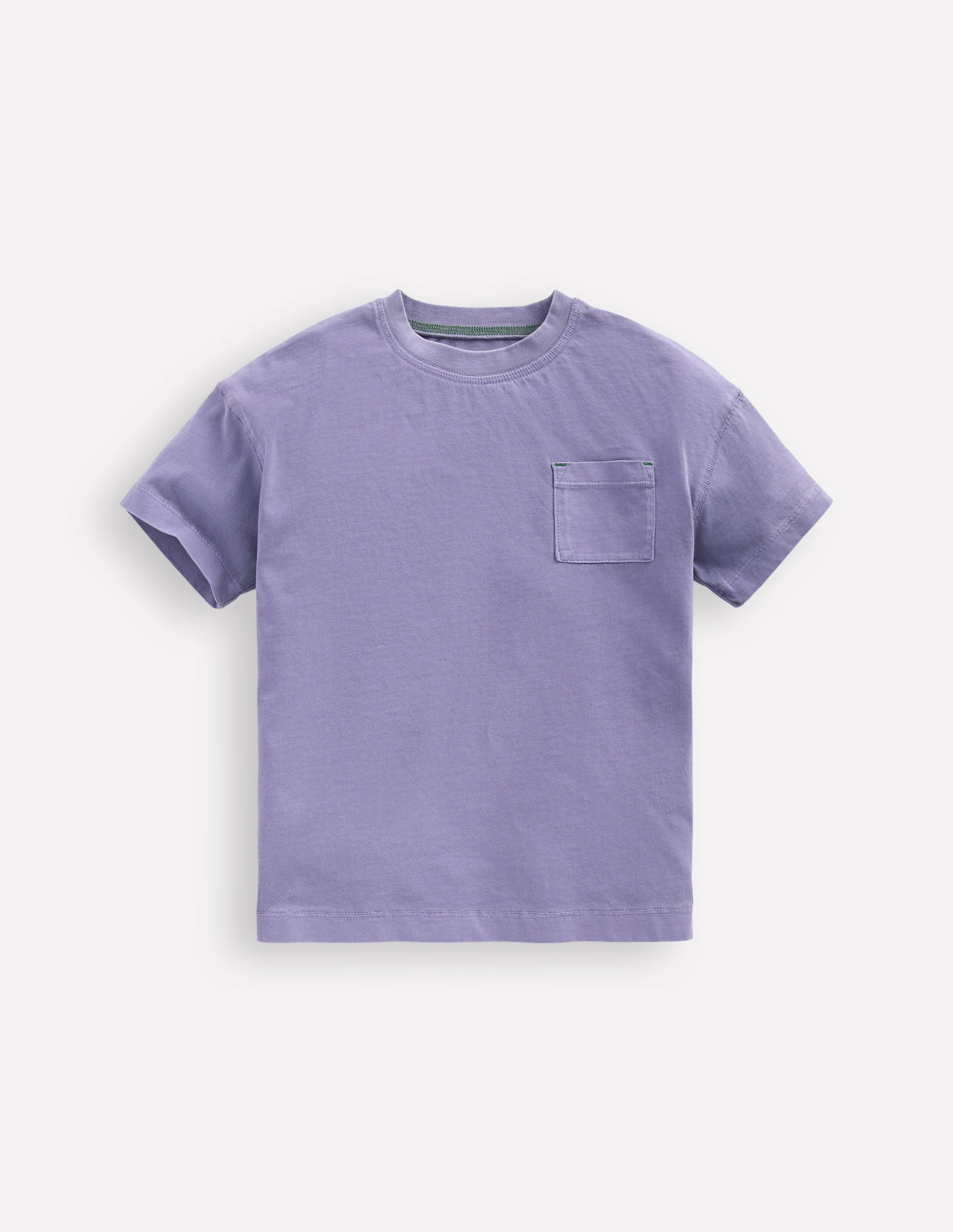 Garment Dye Relaxed T-shirt-Misty Lavender-1