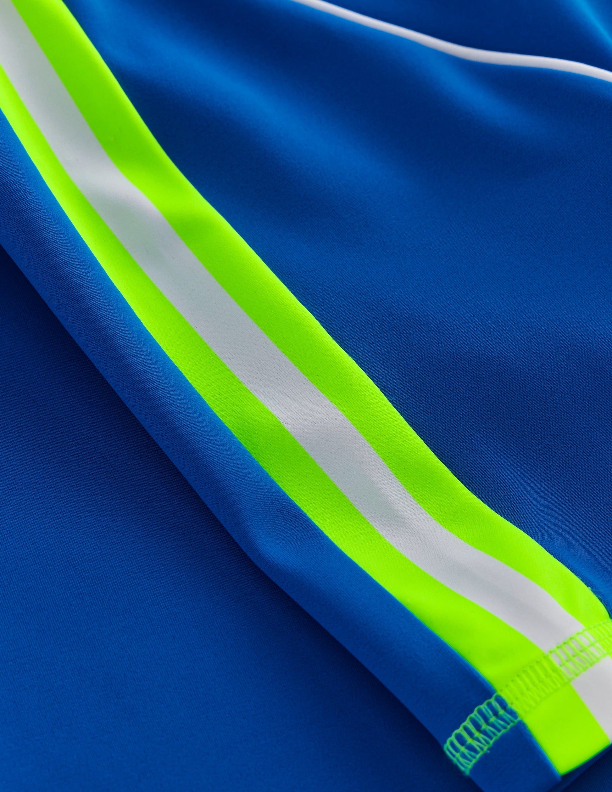 Haut de plage à manches courtes-Bleu Directoire-3