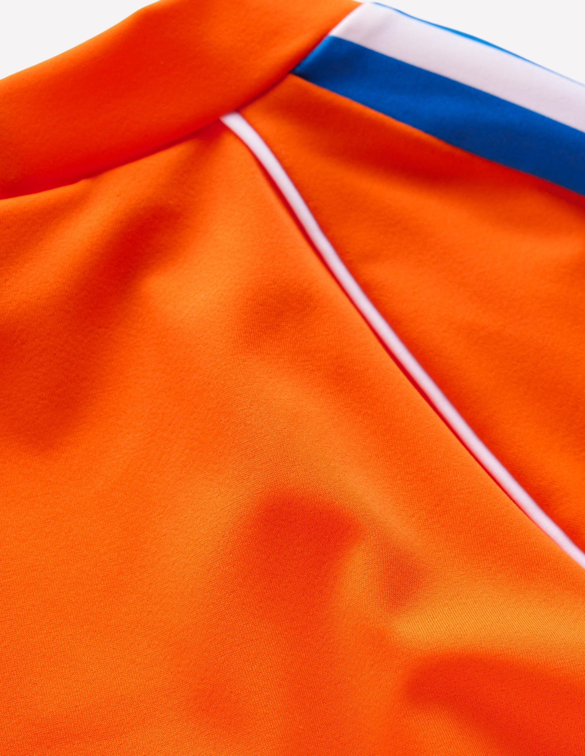 Kurzärmliges Badeshirt-Leuchtendes Orange-3