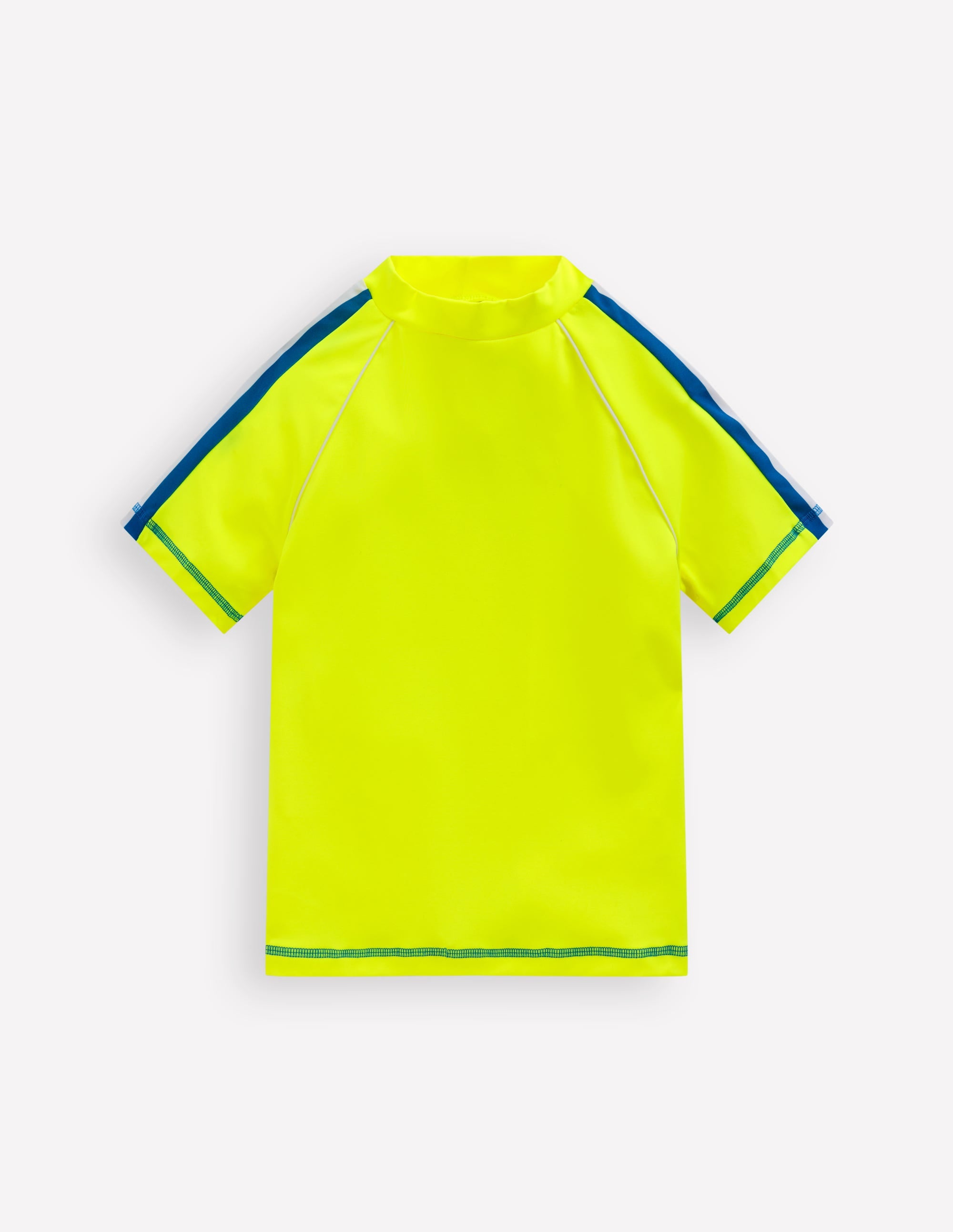 Kurzärmliges Badeshirt-Frisches Gelb - Image 1