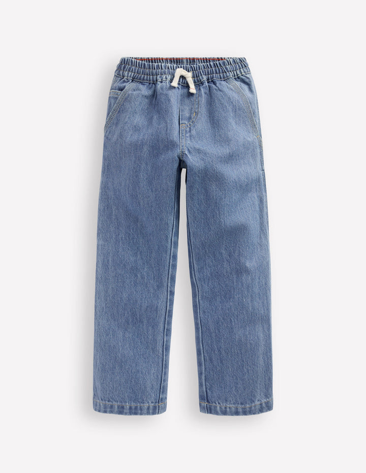 Schreiner-Jeans zum Hineinschlüpfen-Helle Waschung