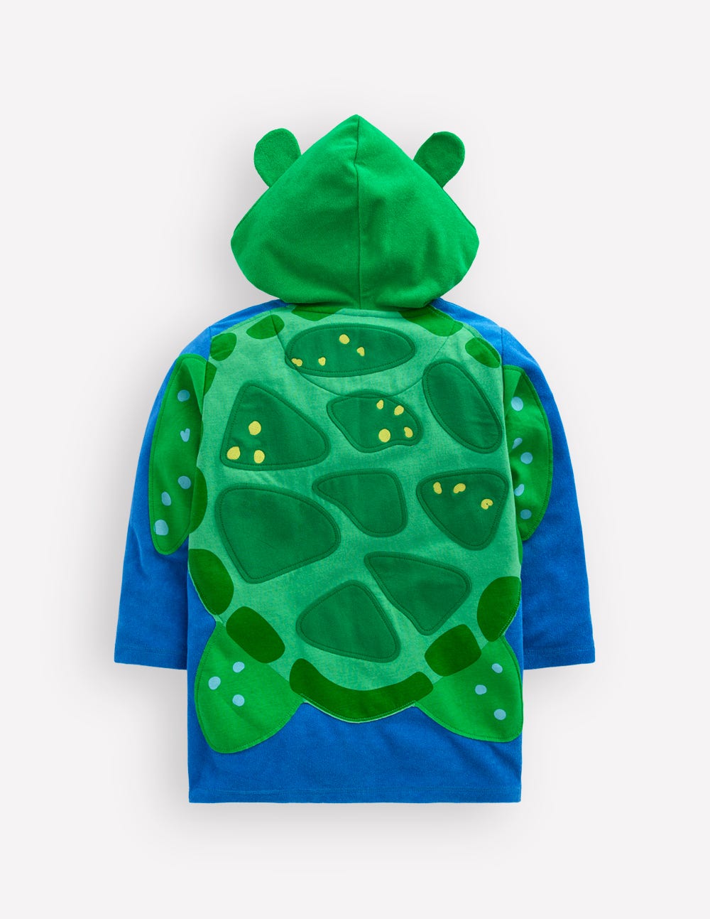 Origineller Frottee-Badeponcho mit Reißverschluss-Schildkröte - Image 2