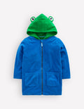 Poncho fun zippé en éponge-Tortue