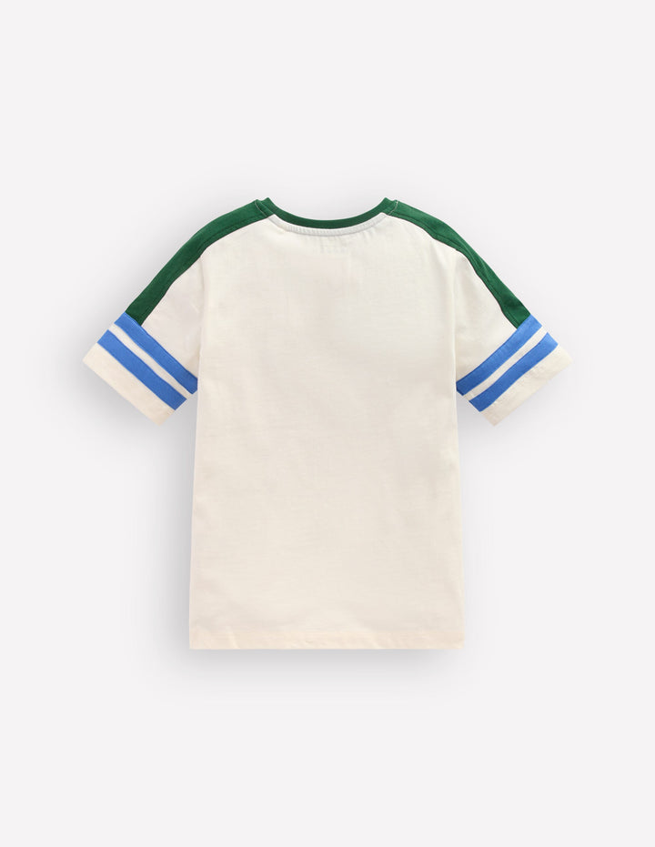 Pull Garçon Mini Boden Gris Avec Requin - 11-12 Ans - 100% Coton - Occasion