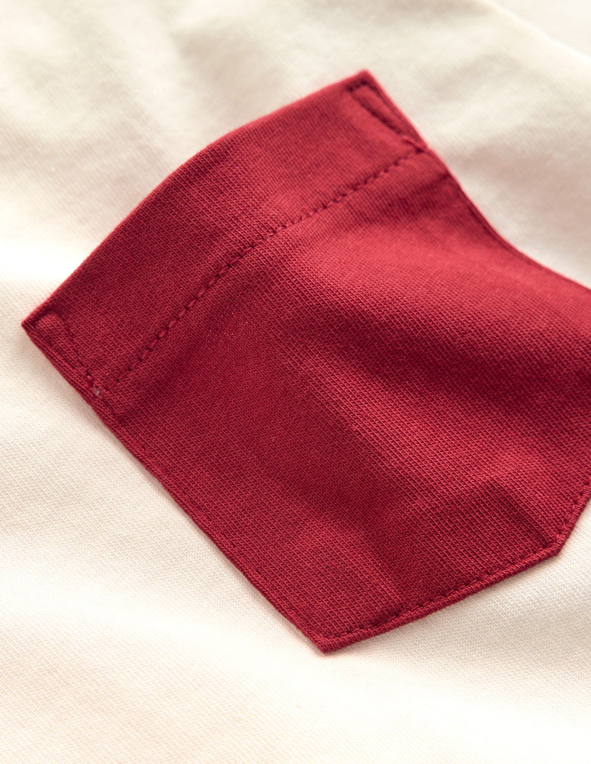 T-Shirt in Blockfarben-KOKOSNUSSMILCH BLOCKFARBEN-3